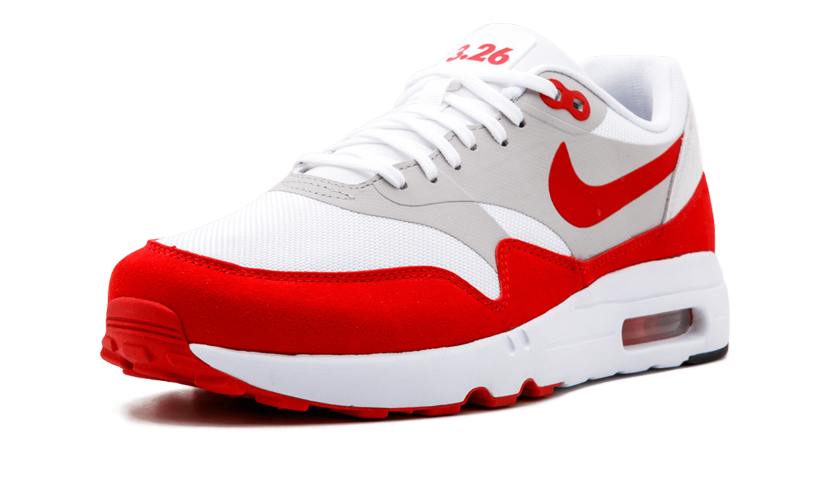 nike air max 1 ultra air max day red 2017+908091-100+left diagnol single view