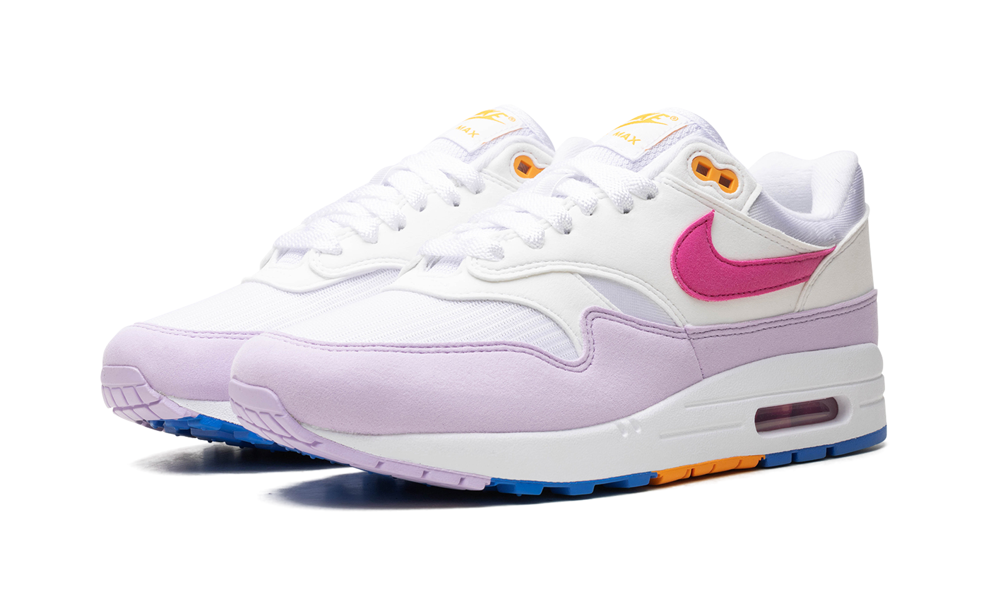nike air max 1 white alchemy pink women s+HF5071-100+diagnol left view