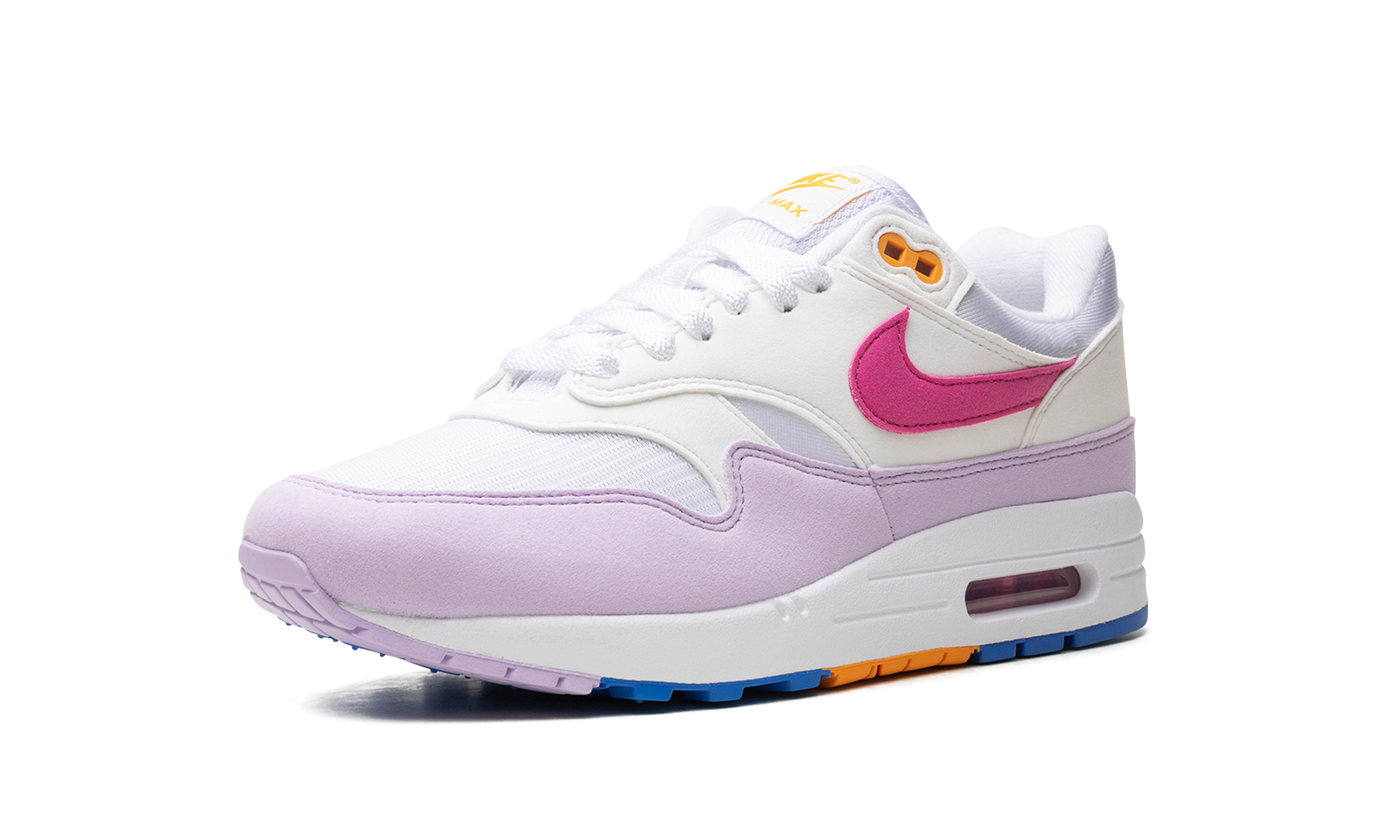 nike air max 1 white alchemy pink women s+HF5071-100+left diagnol single view