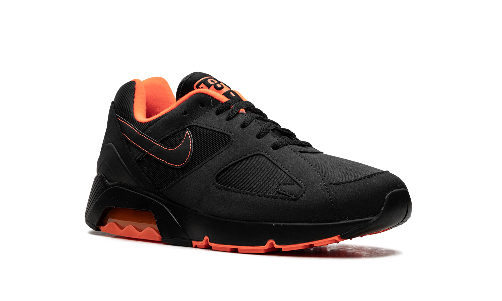 nike air max 180 hyper crimson+FJ9259-002+diagnol right view