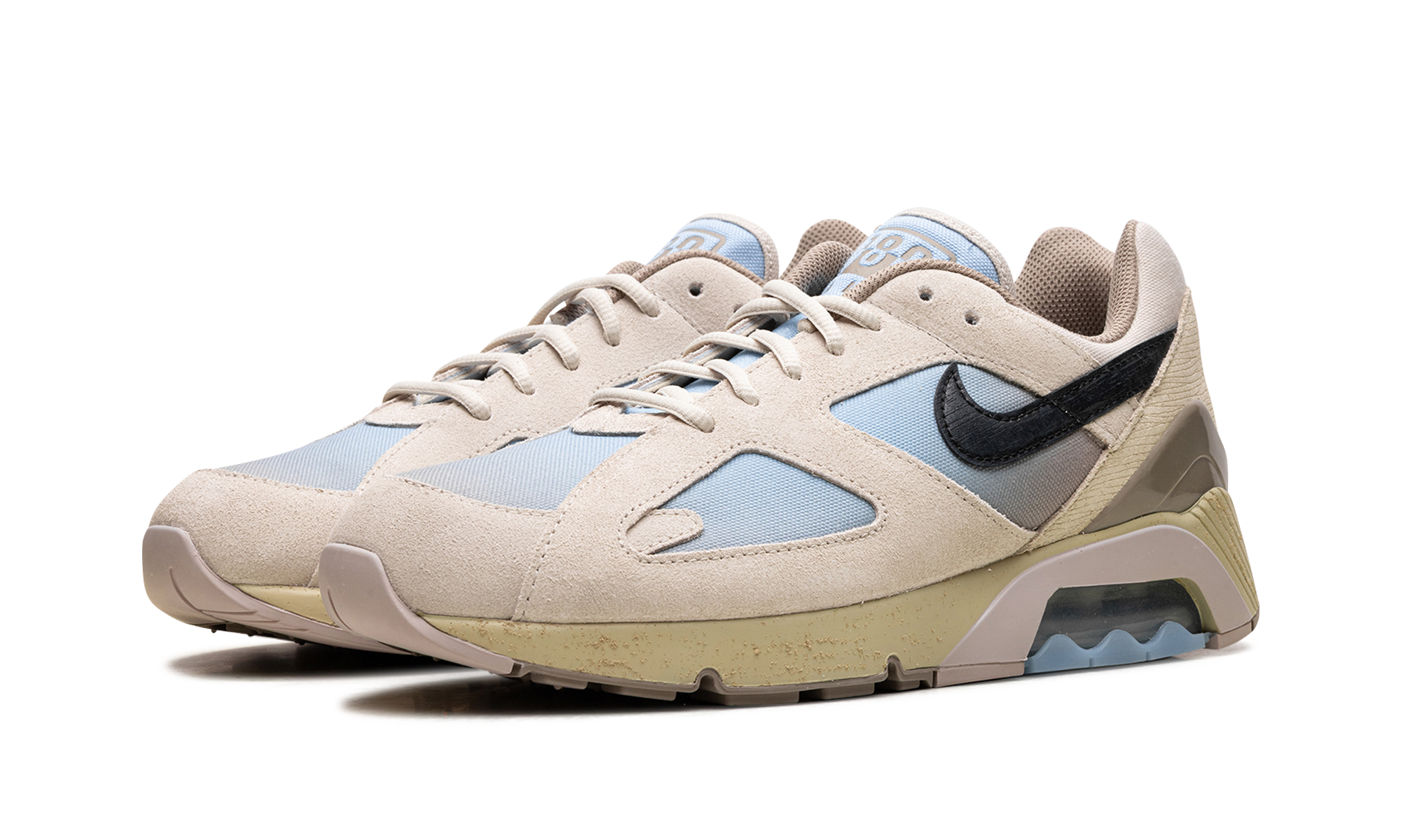 nike air max 180 light khaki psychic blue+HJ6282-200+diagnol left view