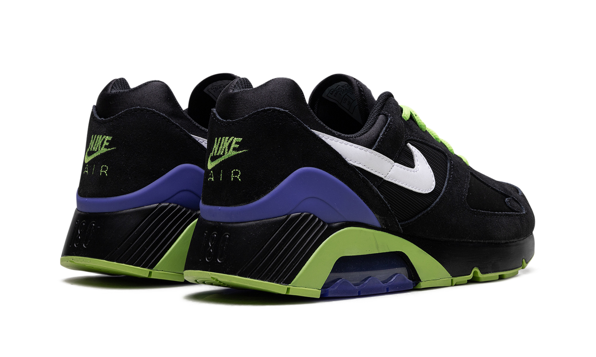 nike air max 180 qs joker+FZ3058-001+diagnol right behind view
