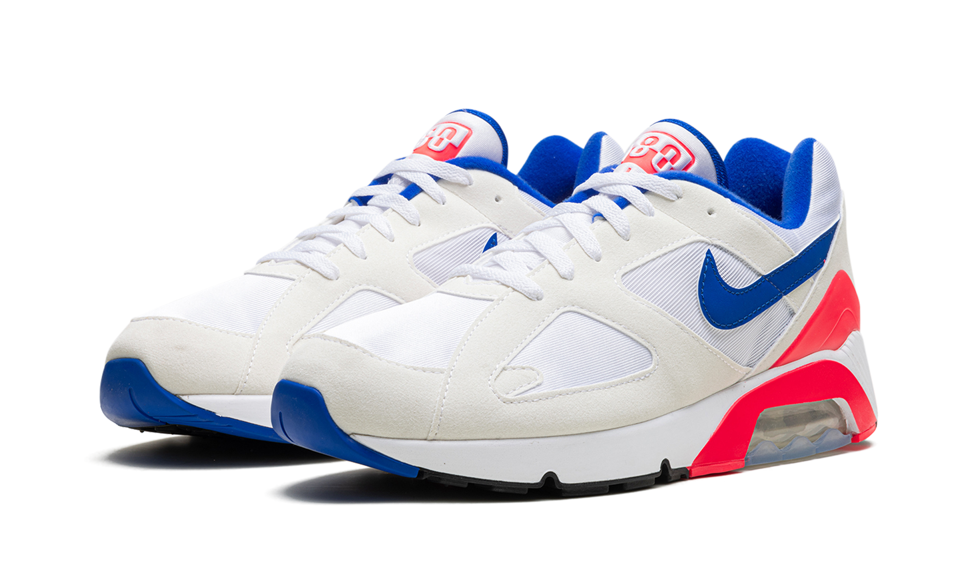 nike air max 180 ultramarine 2024+FJ9259-100+diagnol left view