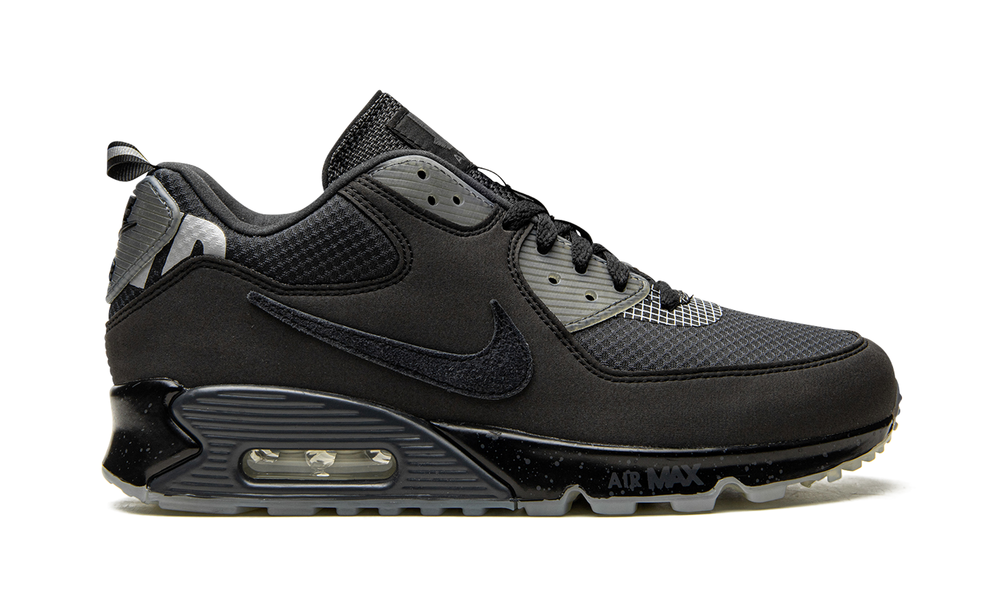 nike air max 90 20 undefeated black+CQ2289-002+right view