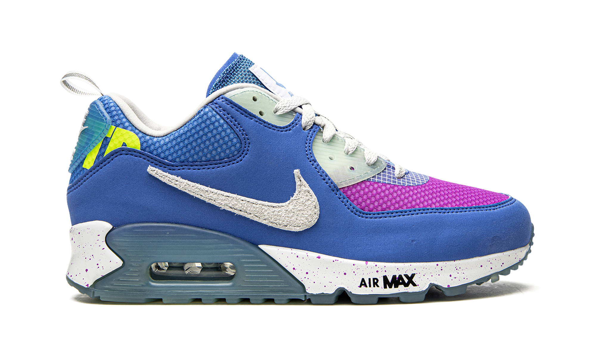 nike air max 90 20 undefeated blue+CQ2289-400+right view