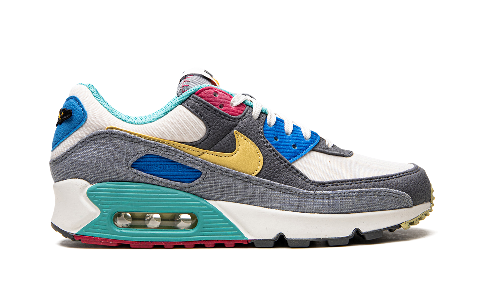 nike air max 90 air sprung iron grey+DM8171-001+right view
