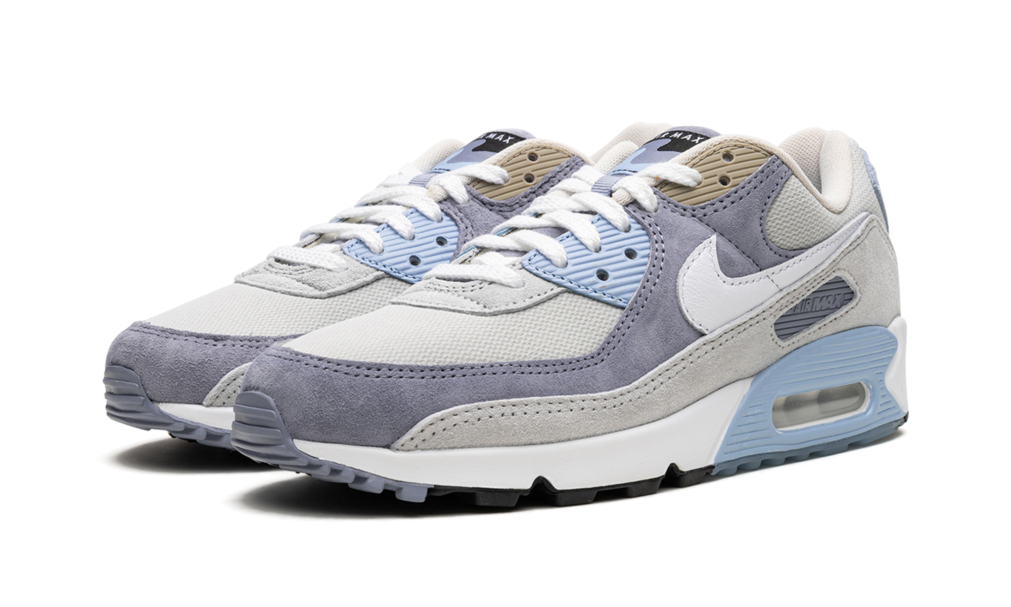 nike air max 90 ashen slate+DM0035-400+diagnol left view