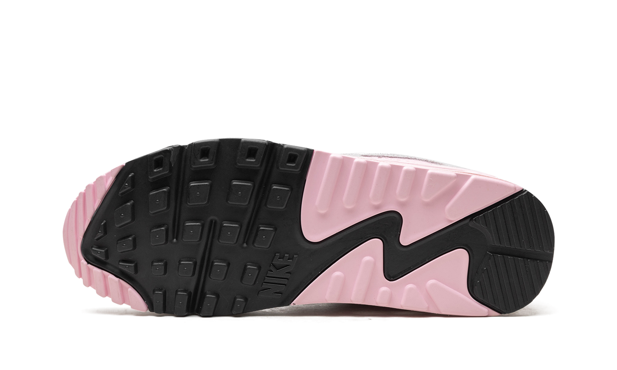 nike air max 90 athletic department white pink women s+FN7489-100+bottom view