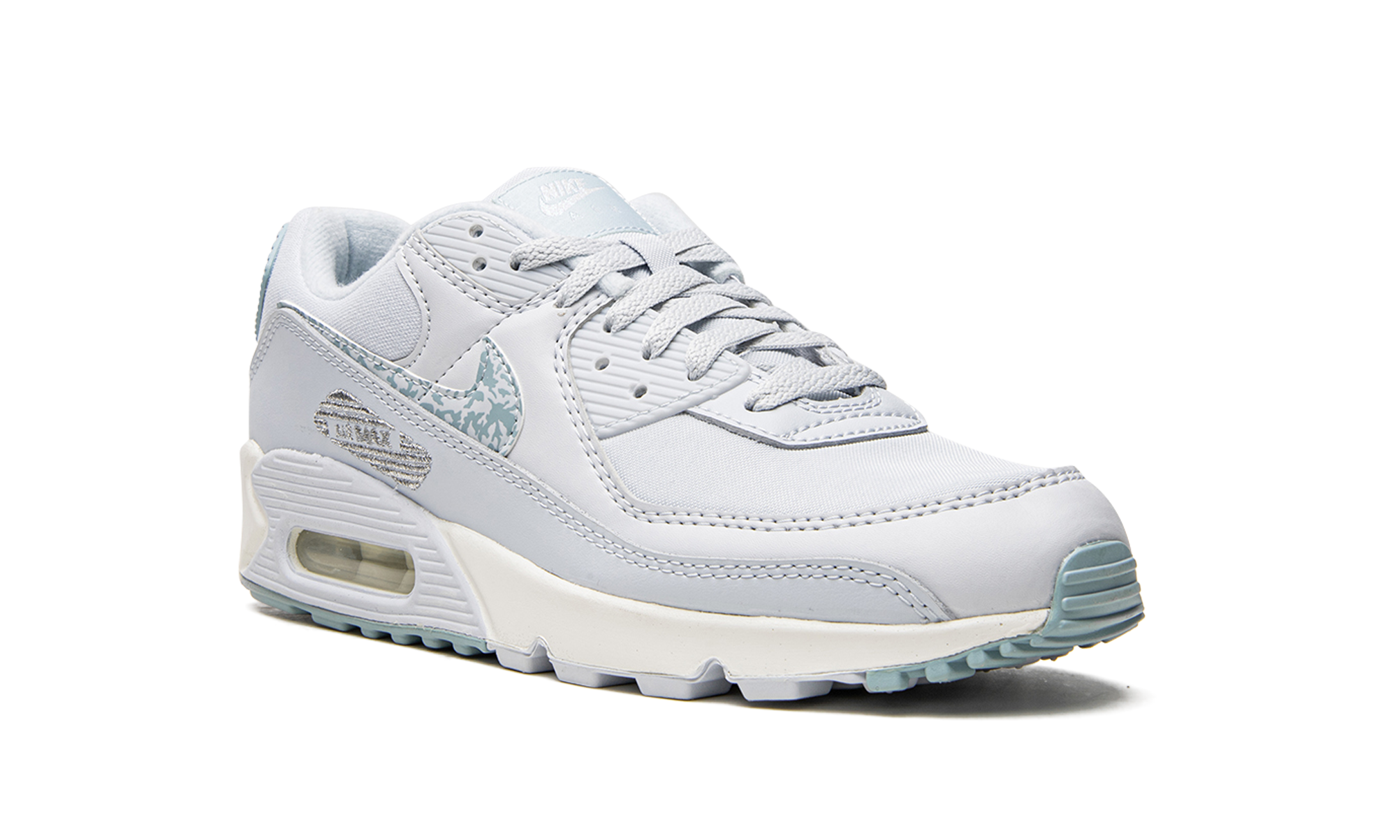 nike air max 90 aura ocean cube women s+DJ5415-400+diagnol right view