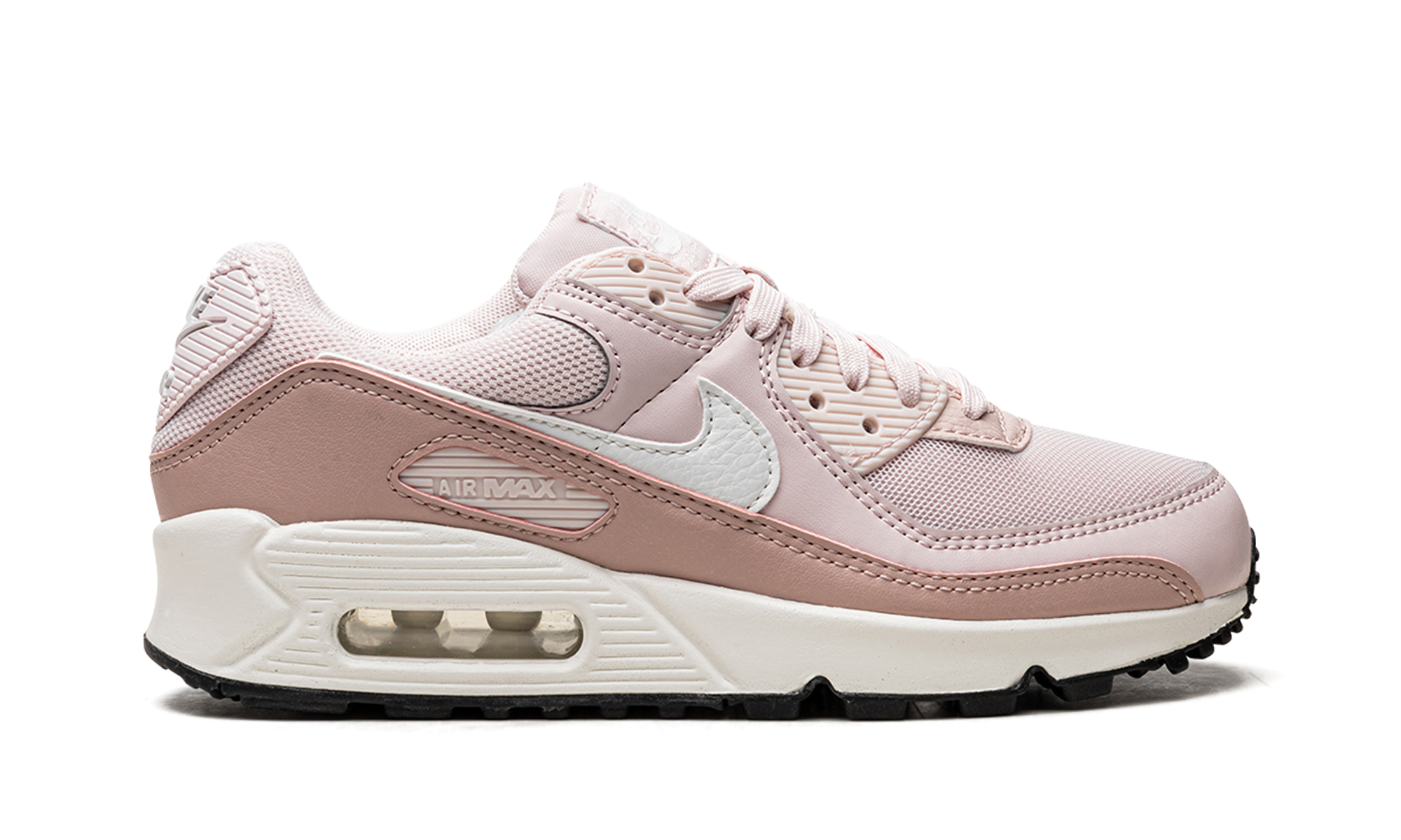 nike air max 90 barely rose pink oxford black women s+DH8010-600+right view