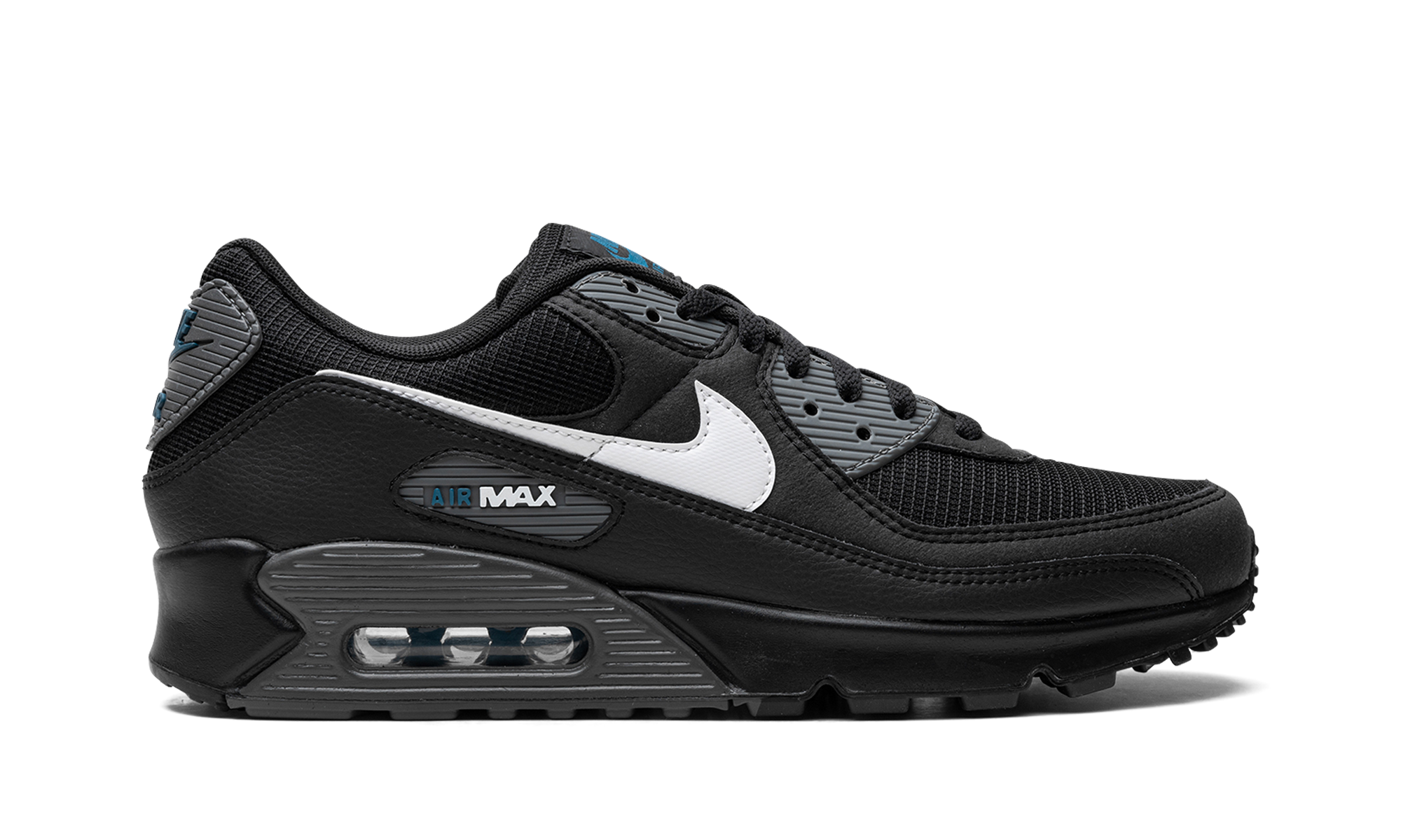 nike air max 90 black marina iron grey white+DR0145-002+right view