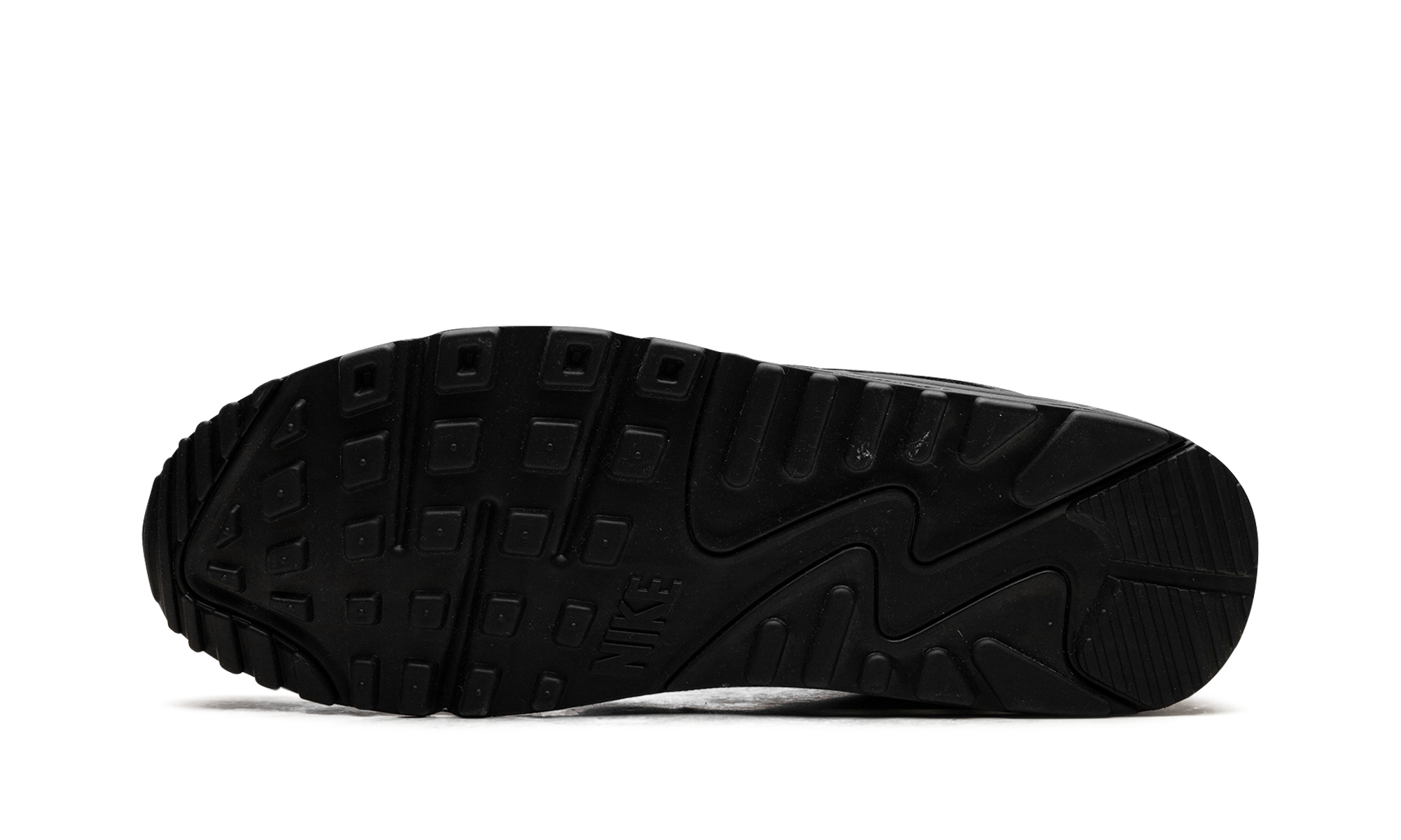 nike air max 90 black speed yellow+HM0628-001+bottom view