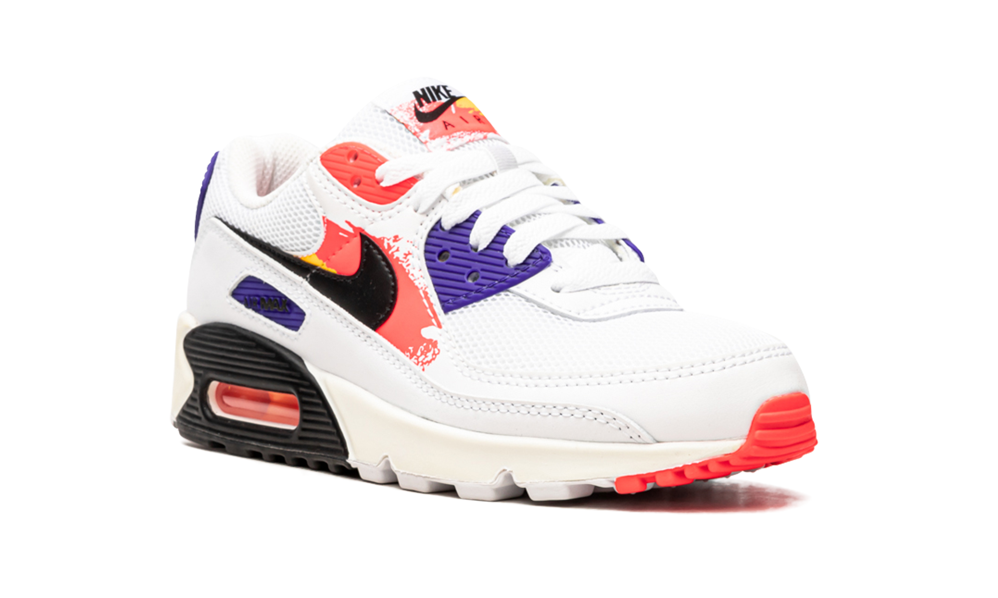 nike air max 90 brushstroke pack women s+CZ7937-100+diagnol right view