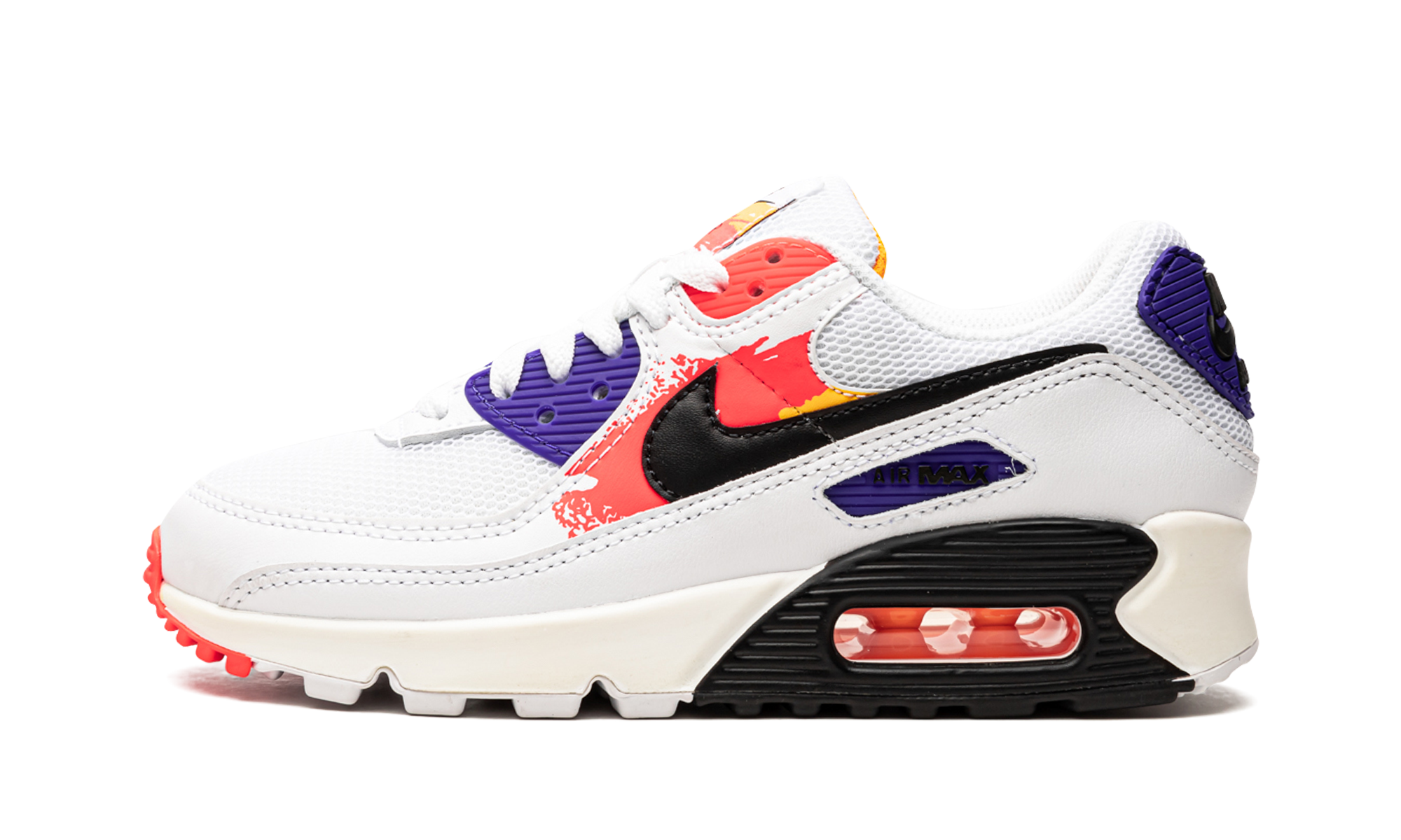 nike air max 90 brushstroke pack women s+CZ7937-100+diagnol right view 1