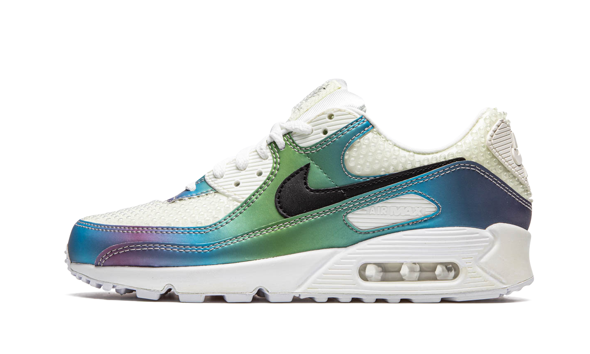 nike air max 90 bubble pack white+CT5066-100+diagnol right view 1