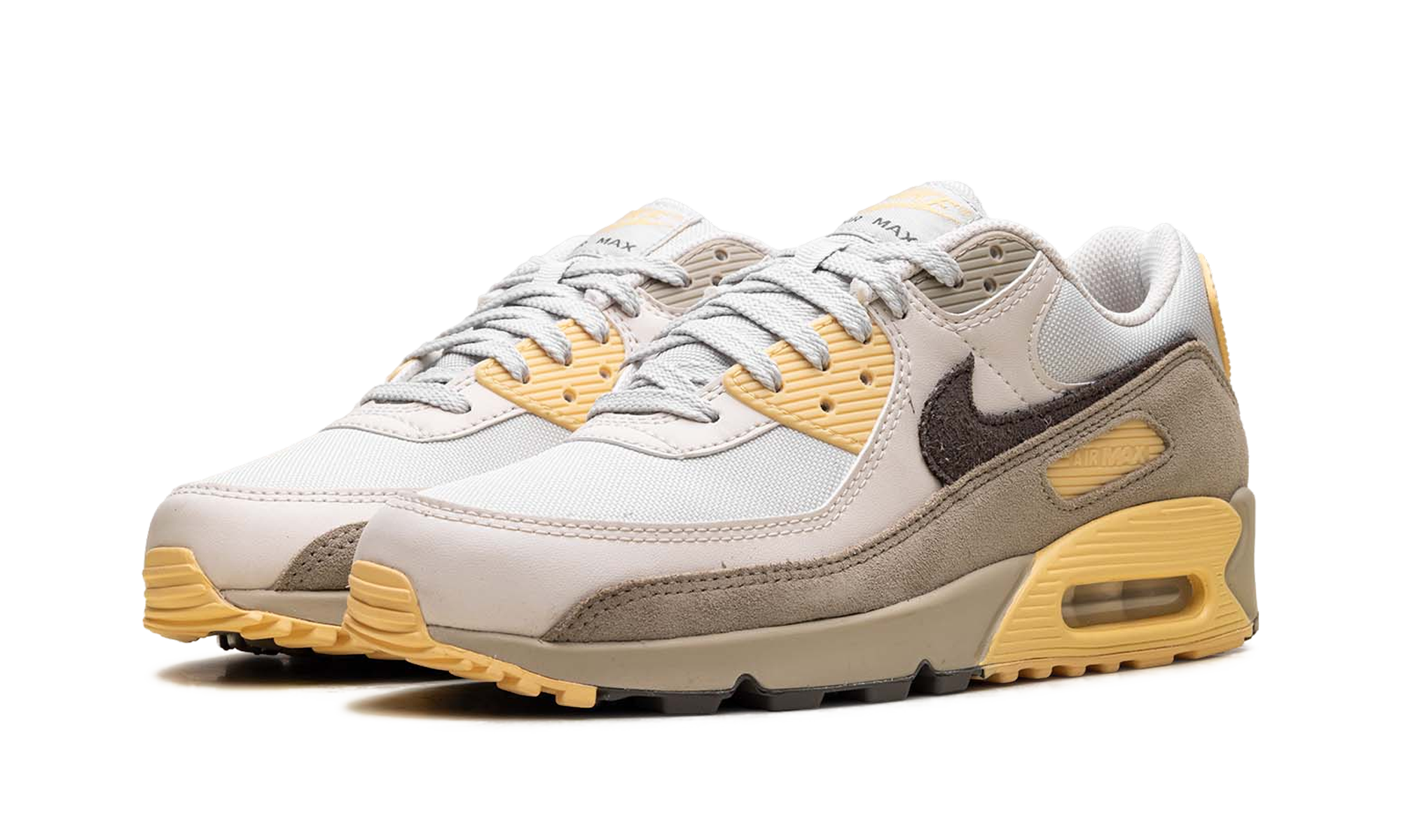 nike air max 90 chamois+IB6392-002+diagnol left view