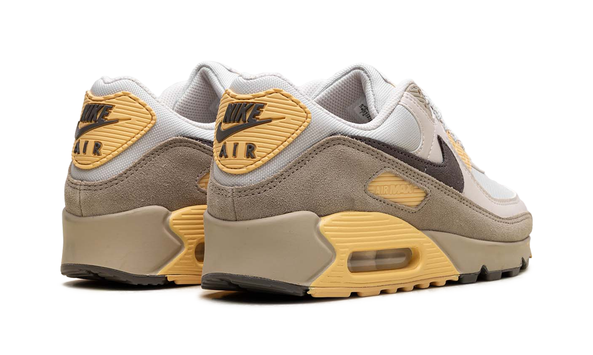 nike air max 90 chamois+IB6392-002+diagnol right behind view