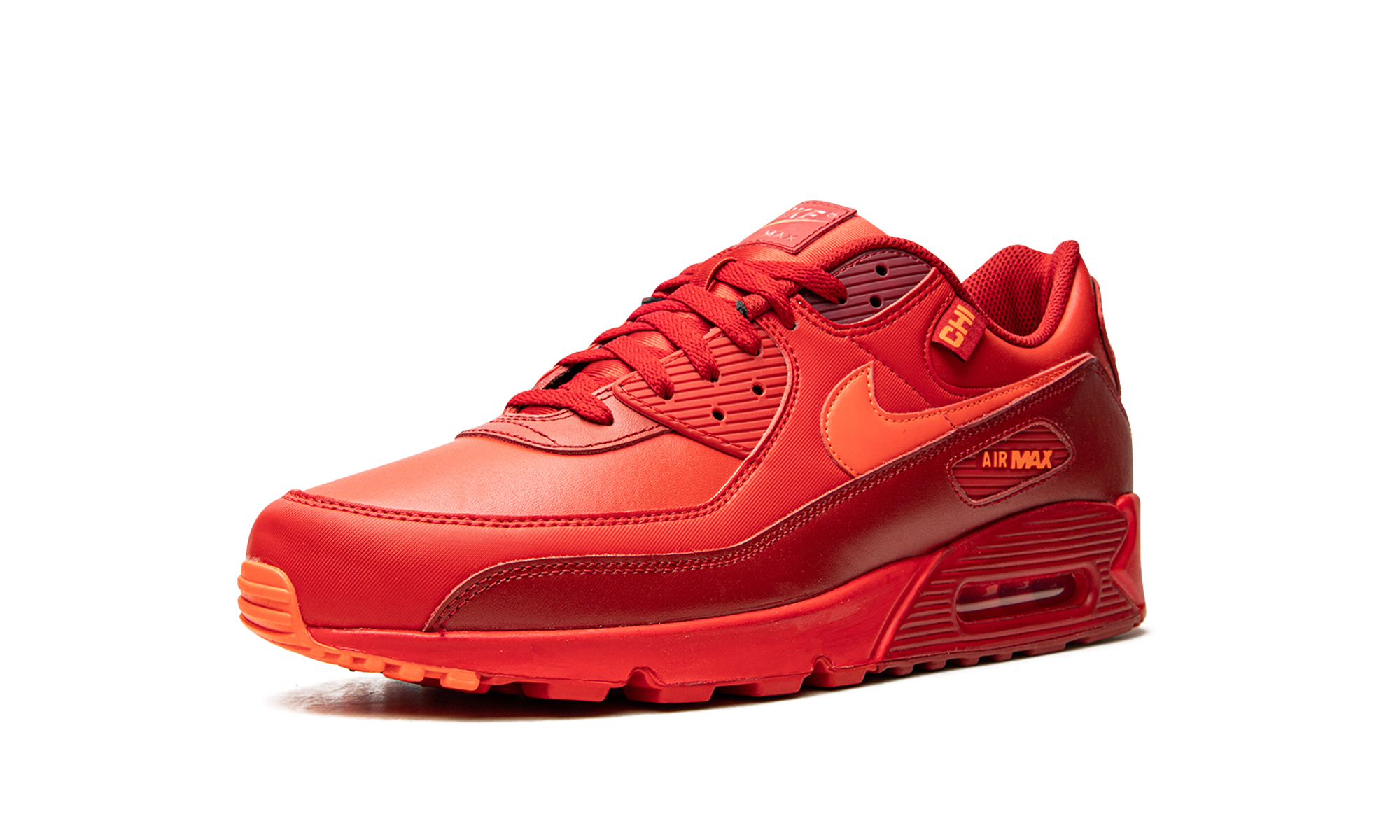 nike air max 90 city special chicago+DH0146-600+diagnol right behind view