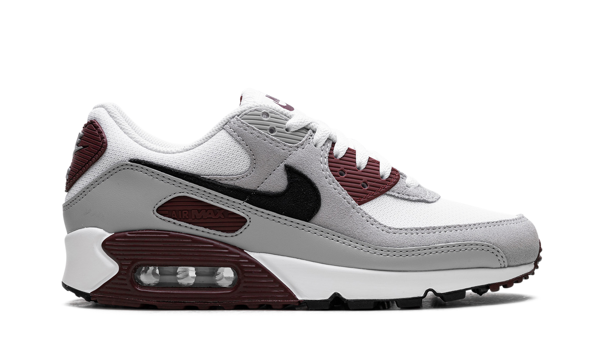 nike air max 90 dark team red+FN6958-101+right view