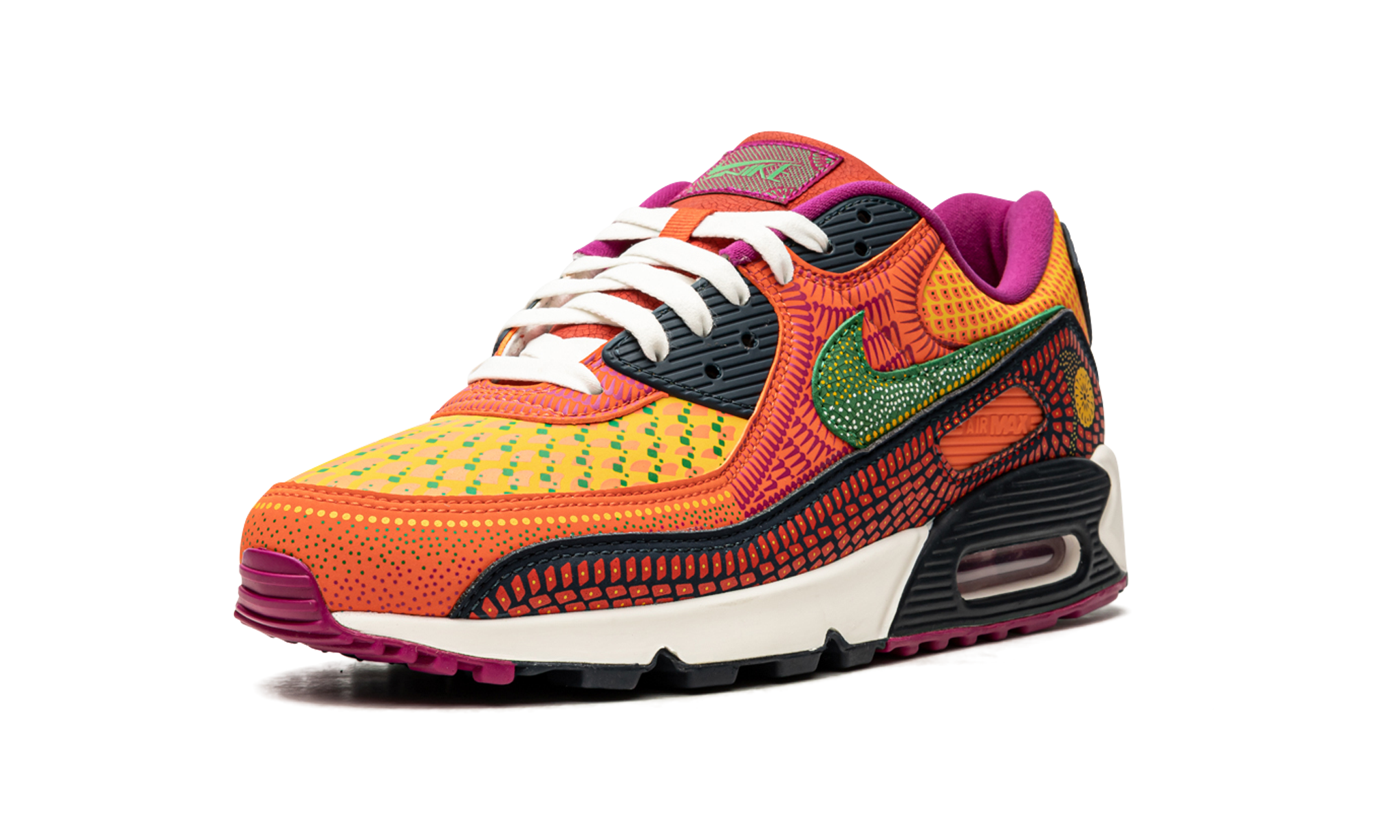 nike air max 90 dia de los muertos+DC5154-458+bottom view