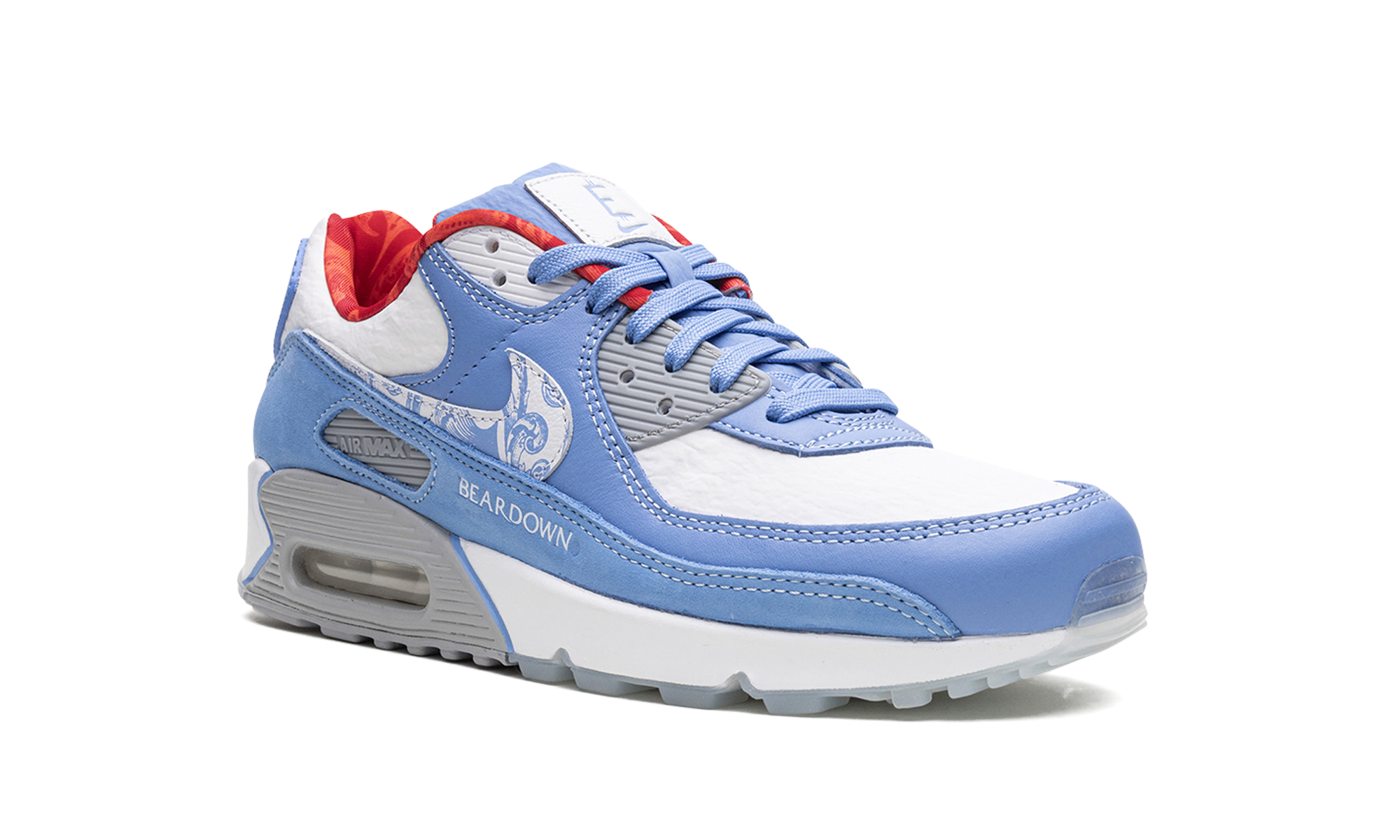 nike air max 90 doernbecher 2023+FD9710-400+diagnol right view