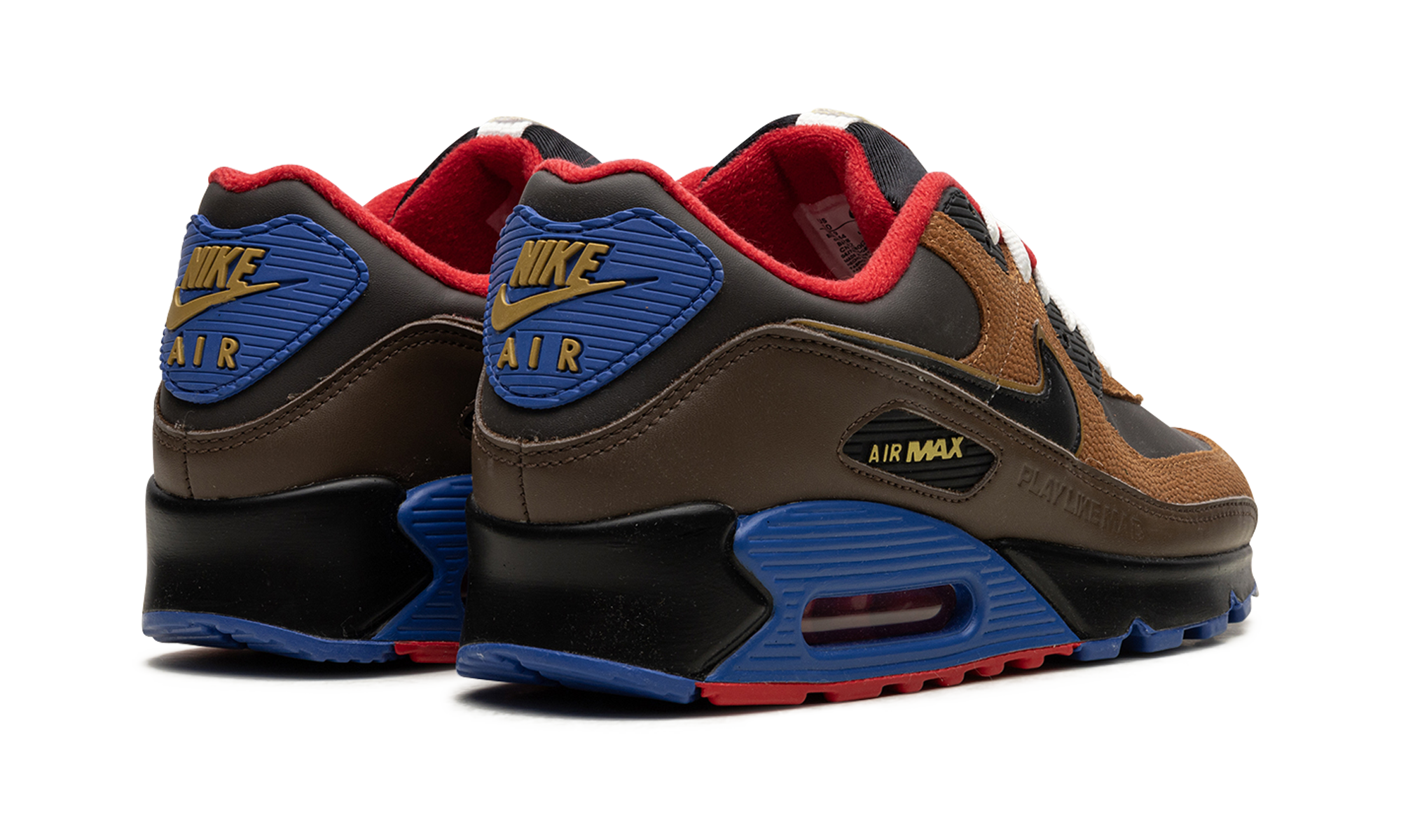 nike air max 90 ea sports play like mad+FN1870-200+diagnol right behind view