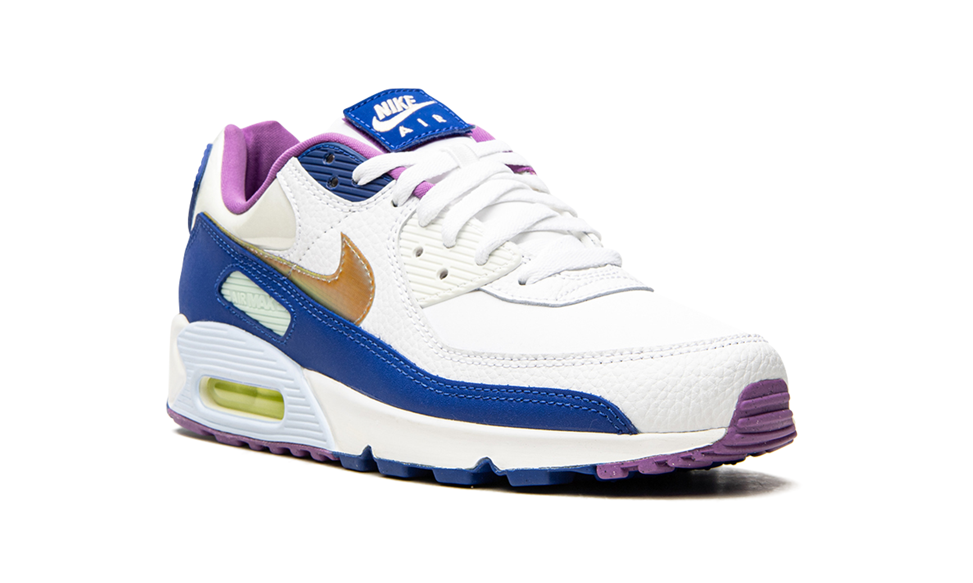 nike air max 90 easter blue 2020+CT3623-100+diagnol right view