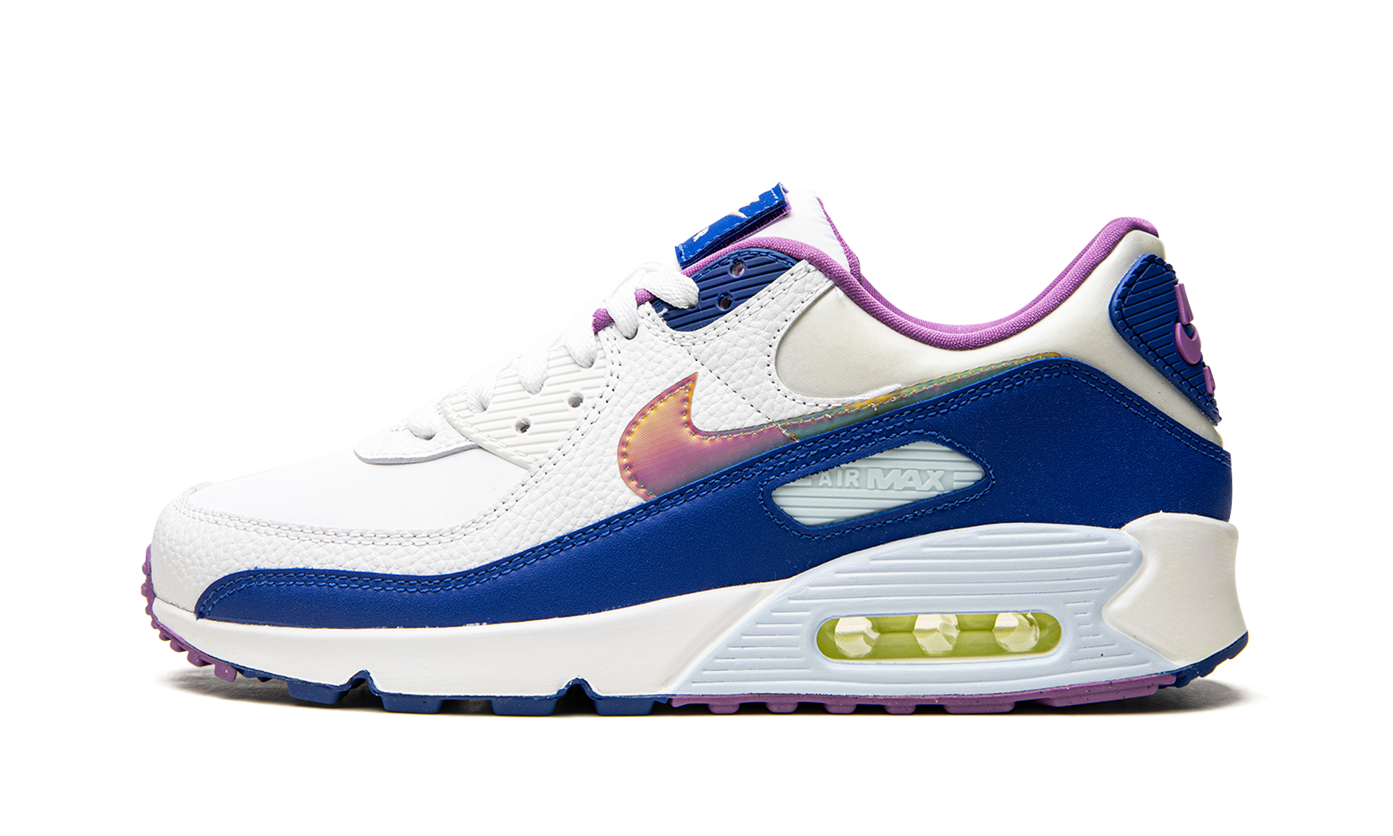 nike air max 90 easter blue 2020+CT3623-100+diagnol right view 1