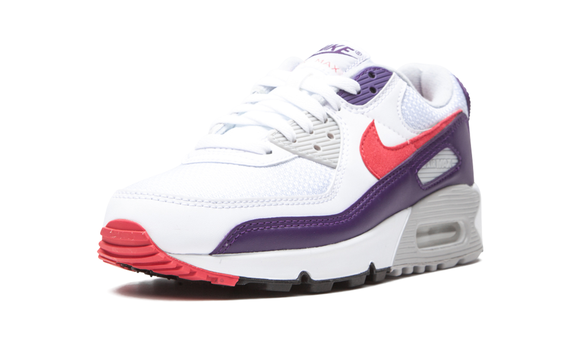 nike air max 90 eggplant women s+CW1360-100+left diagnol single view