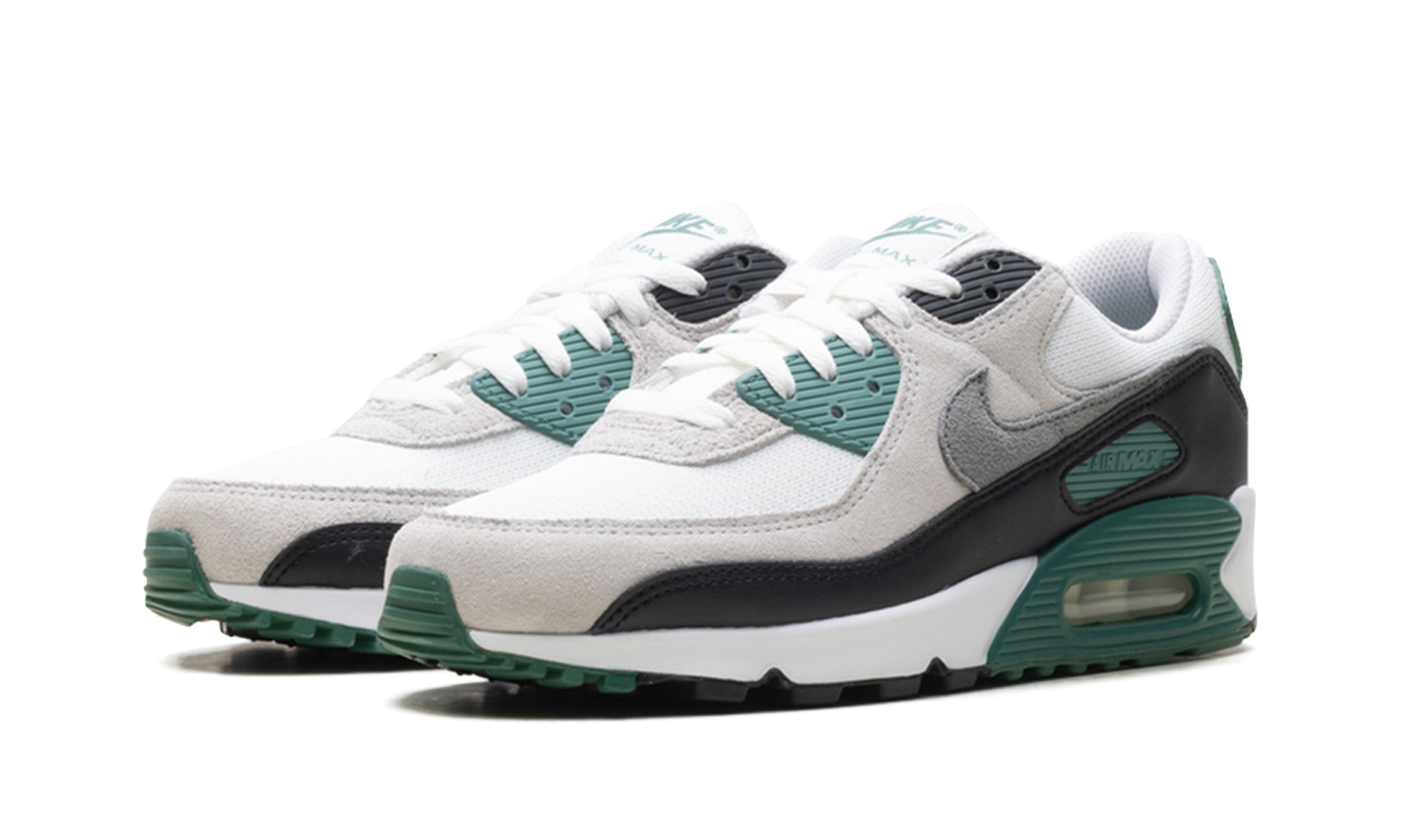nike air max 90 evergreen aura+DM0029-116+diagnol left view