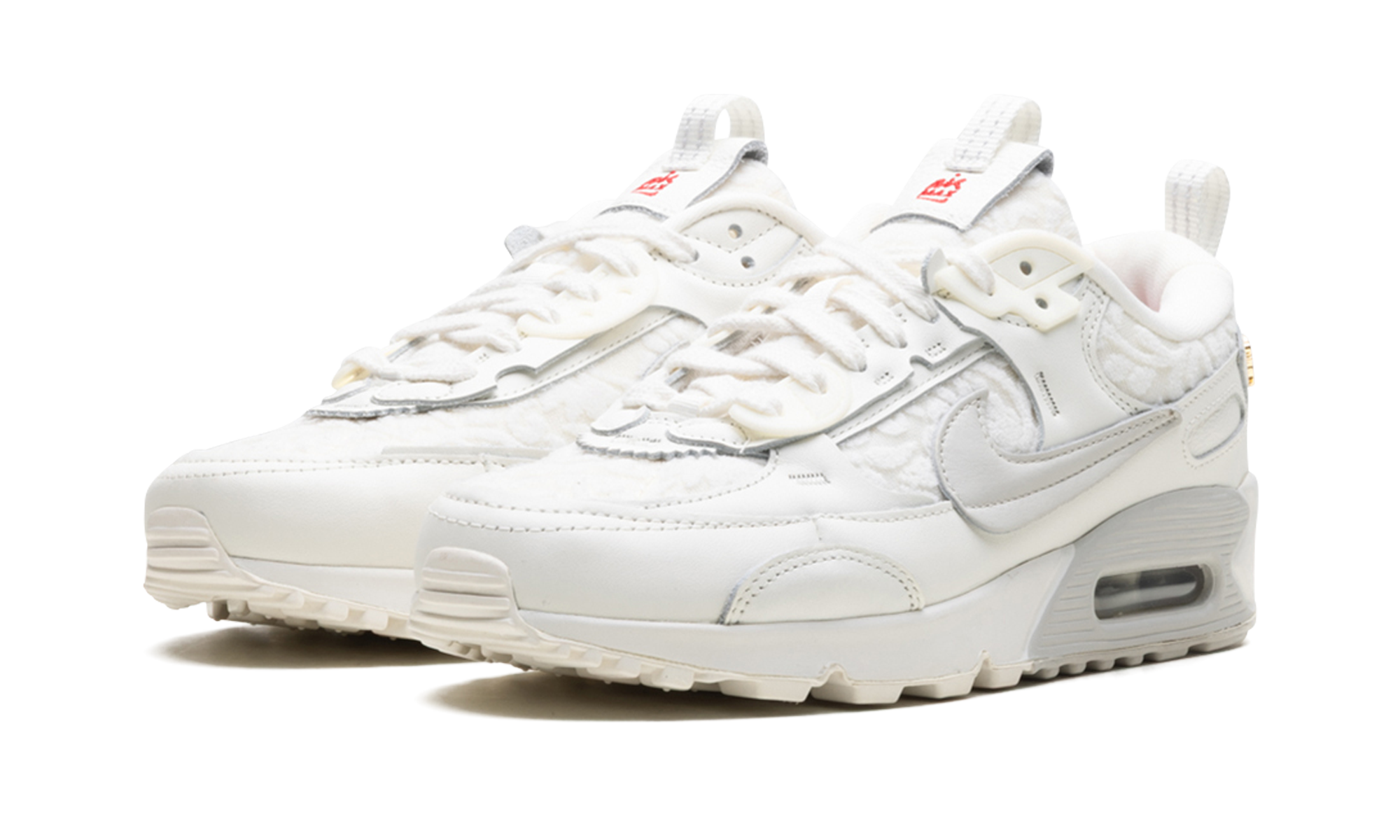 nike air max 90 futura give her flowers women s+FZ3777-133+diagnol left view