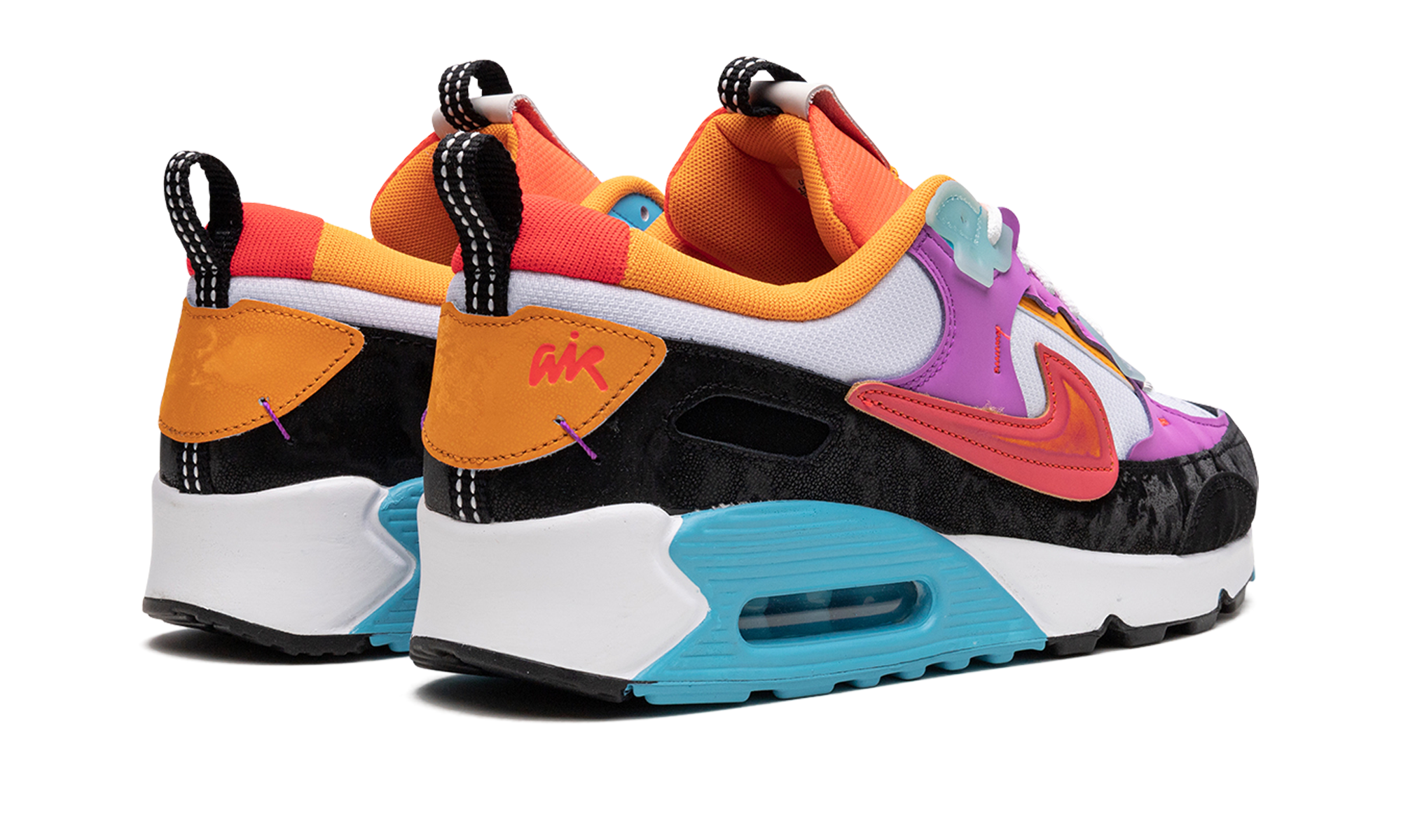 nike air max 90 futura lunar new year women s+FD0821-100+diagnol right behind view