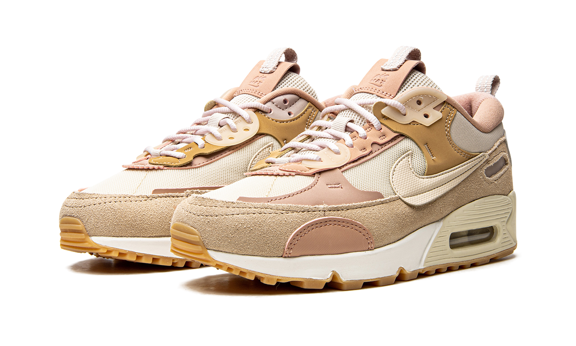 nike air max 90 futura sanddrift women s+DM9922-100+diagnol left view