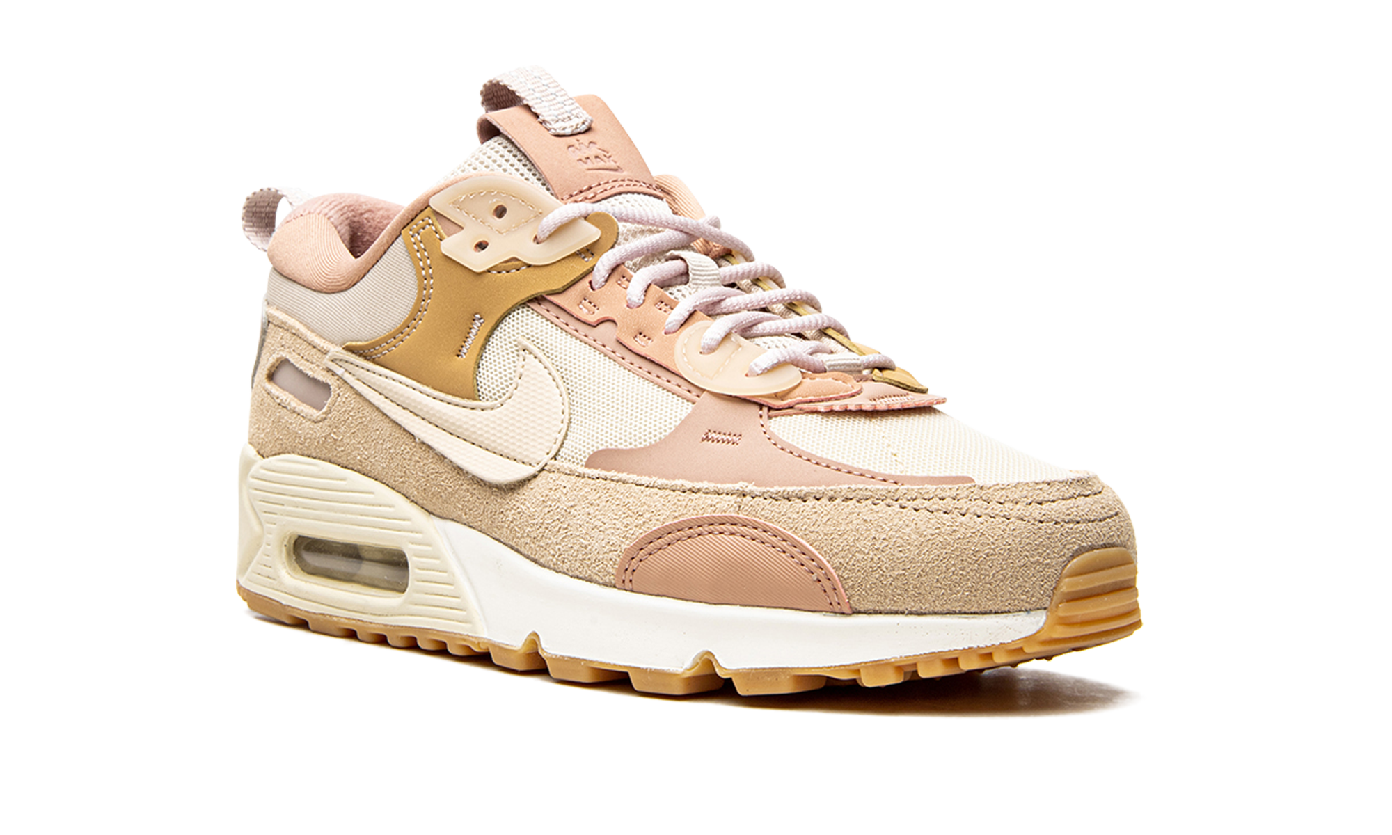 nike air max 90 futura sanddrift women s+DM9922-100+diagnol right view