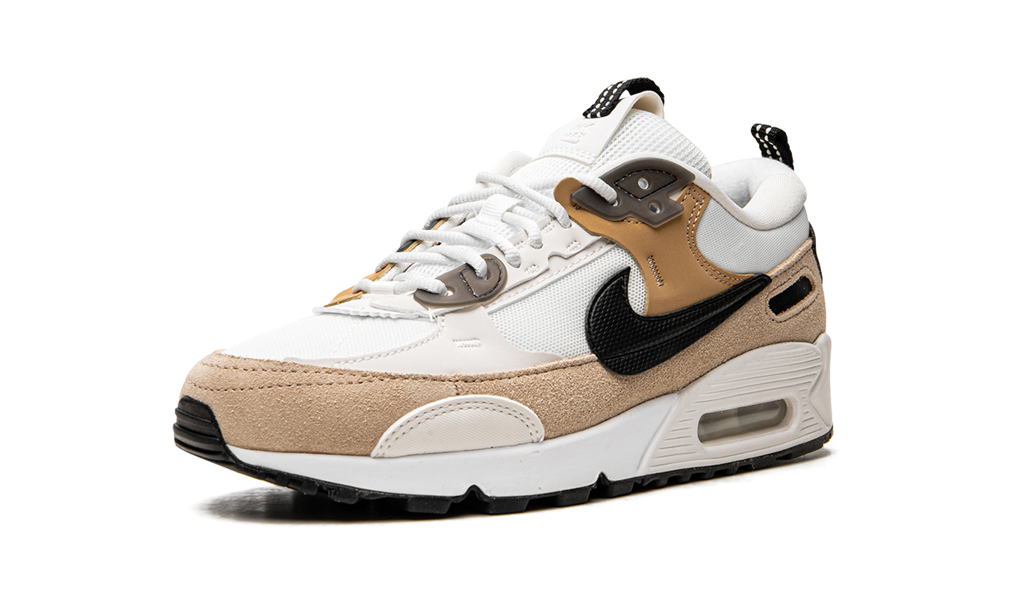 nike air max 90 futura tan women s+DM9922-002+left diagnol single view
