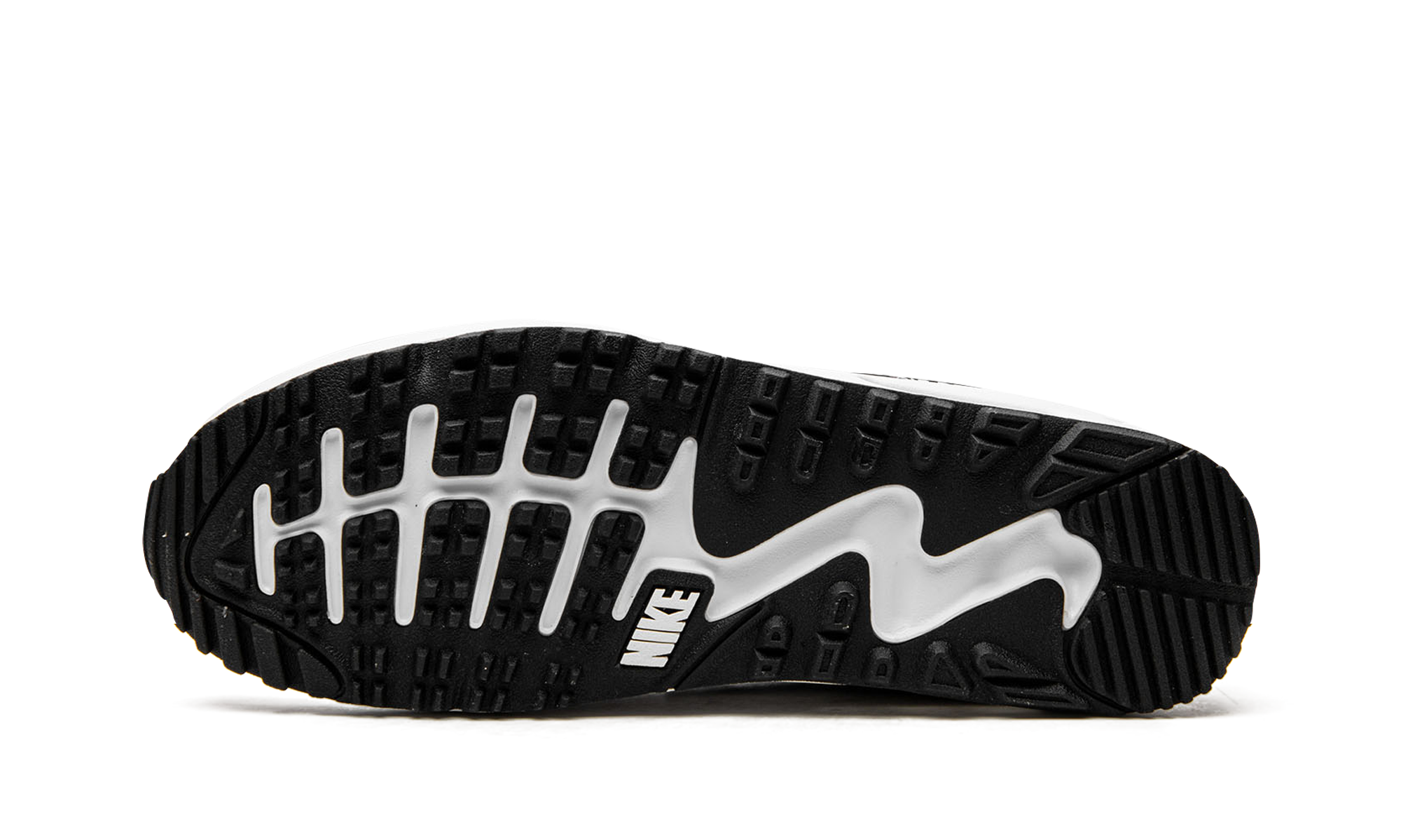 nike air max 90 golf white black+CU9978-101+bottom view