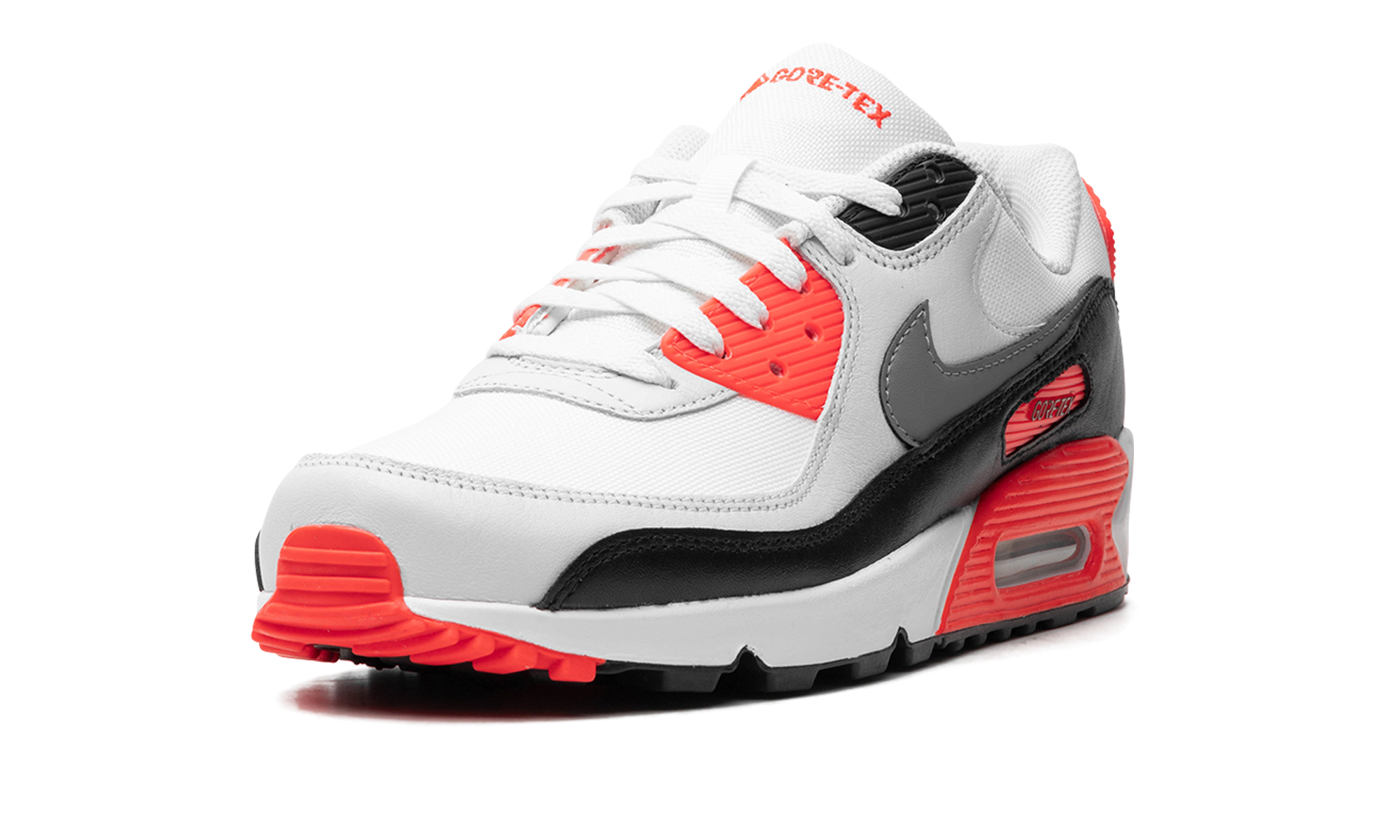 nike air max 90 gore tex infrared+FD5810-101+left diagnol single view