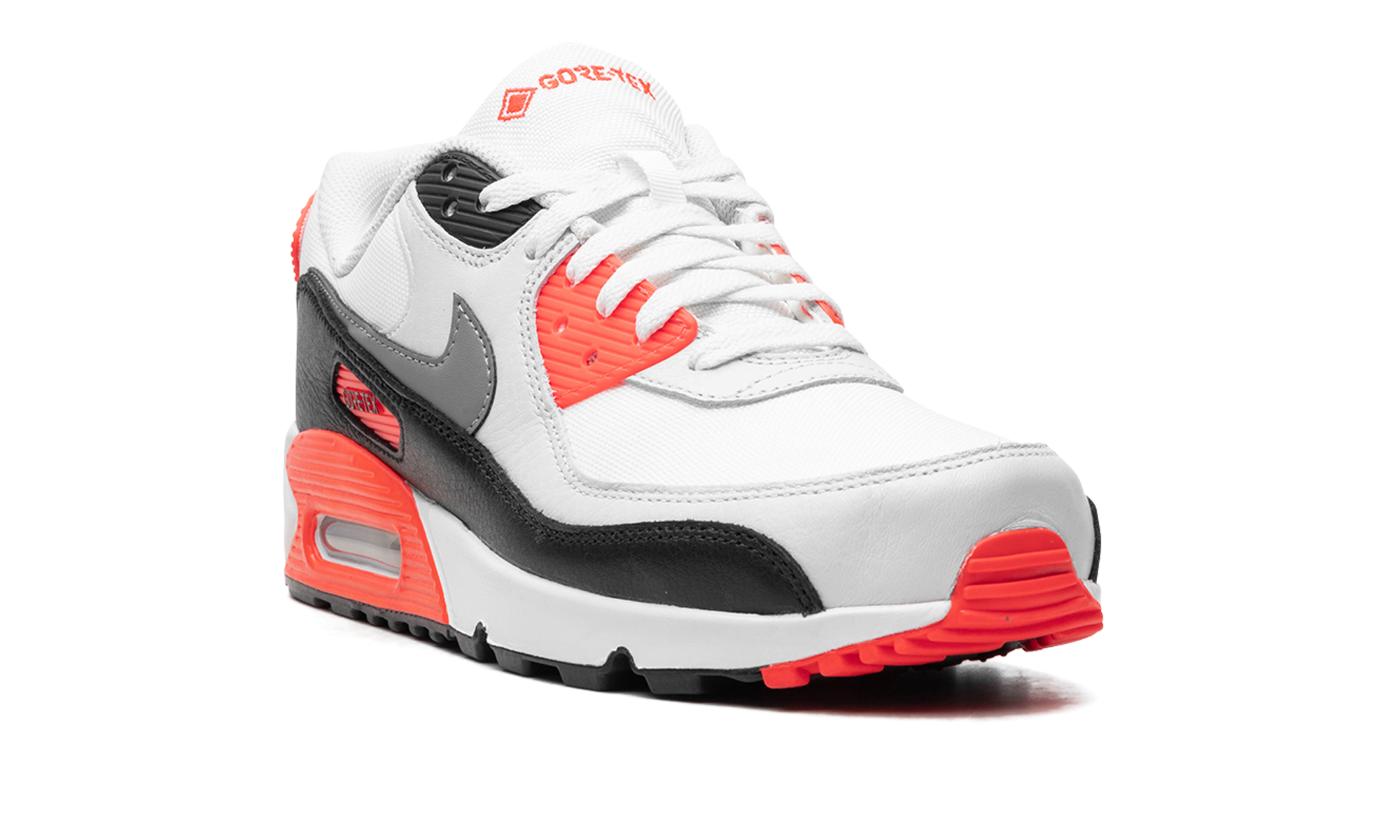 nike air max 90 gore tex infrared+FD5810-101+diagnol right view