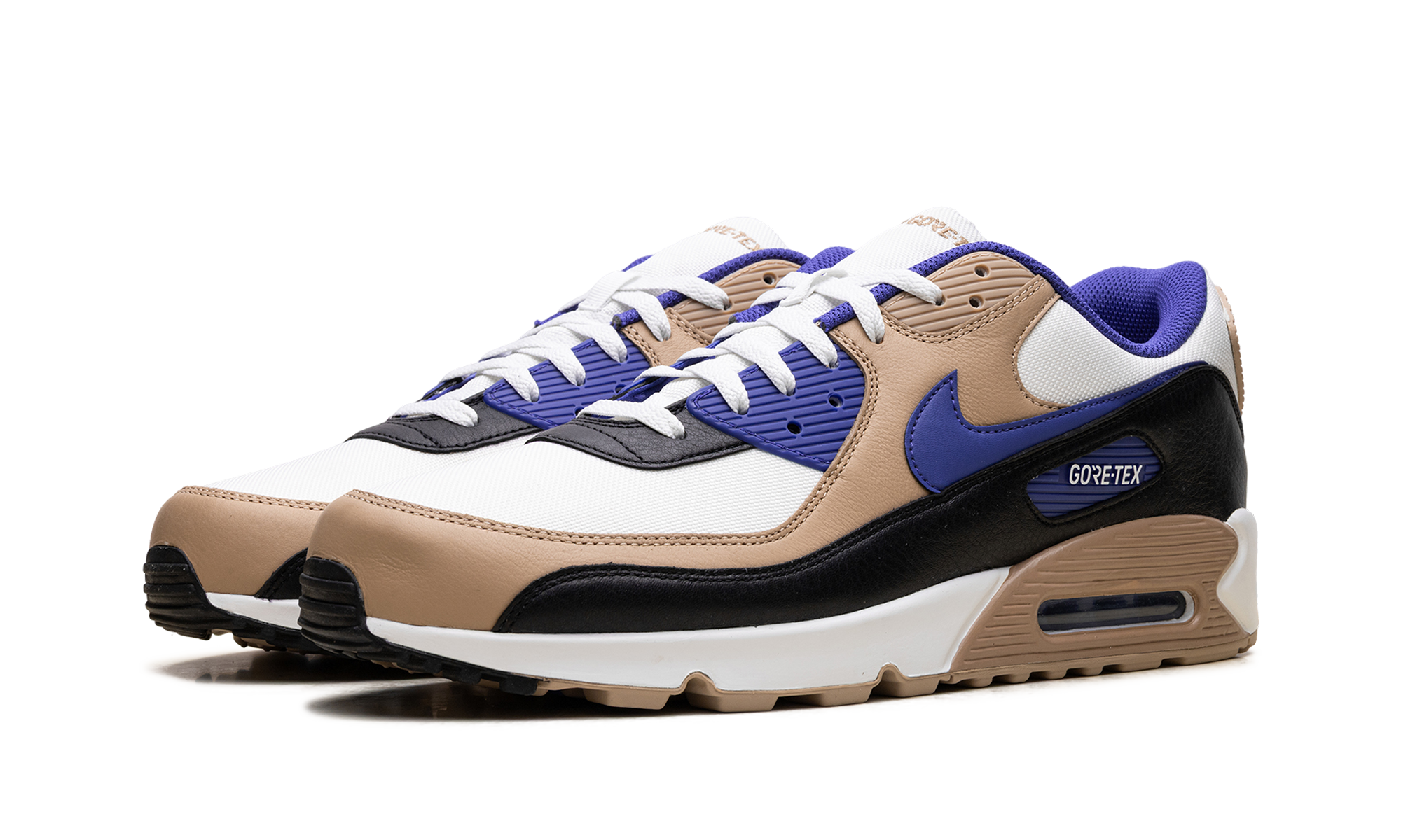 nike air max 90 gore tex lapis+FD5810-100+diagnol left view