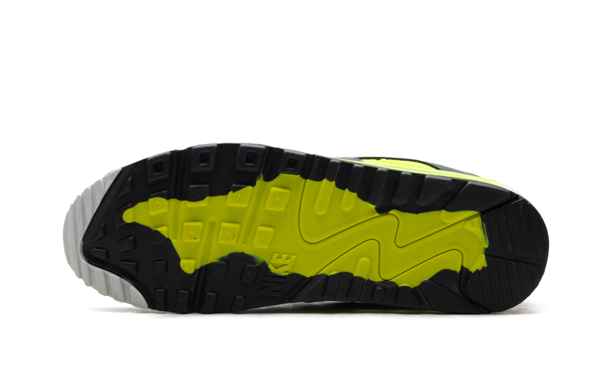 nike air max 90 gore tex summit white volt black cool grey+FD5810-102+bottom view