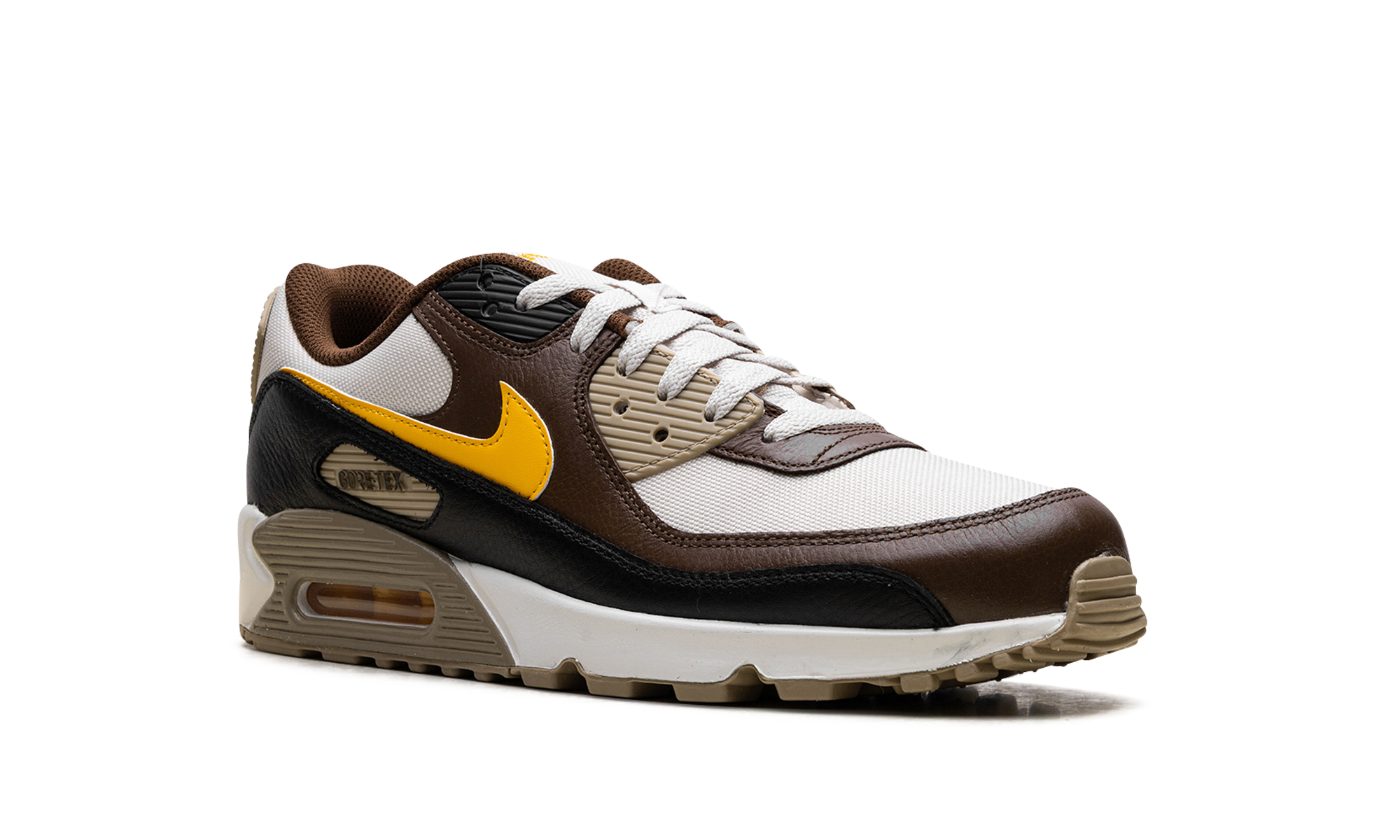 nike air max 90 gore tex winterized cacao wow+FD5810-201+diagnol right view