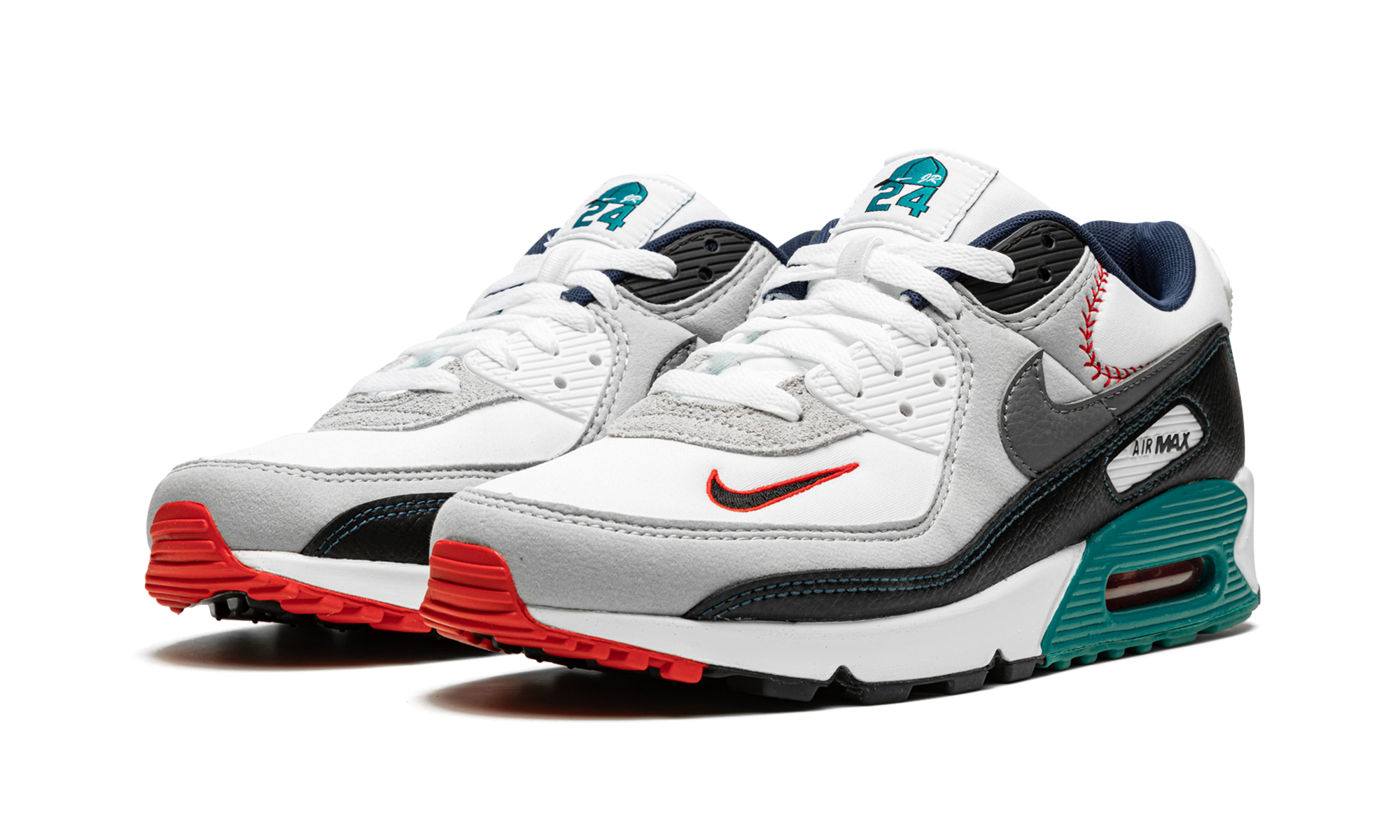 nike air max 90 griffey swingman+DJ5190-100+diagnol left view