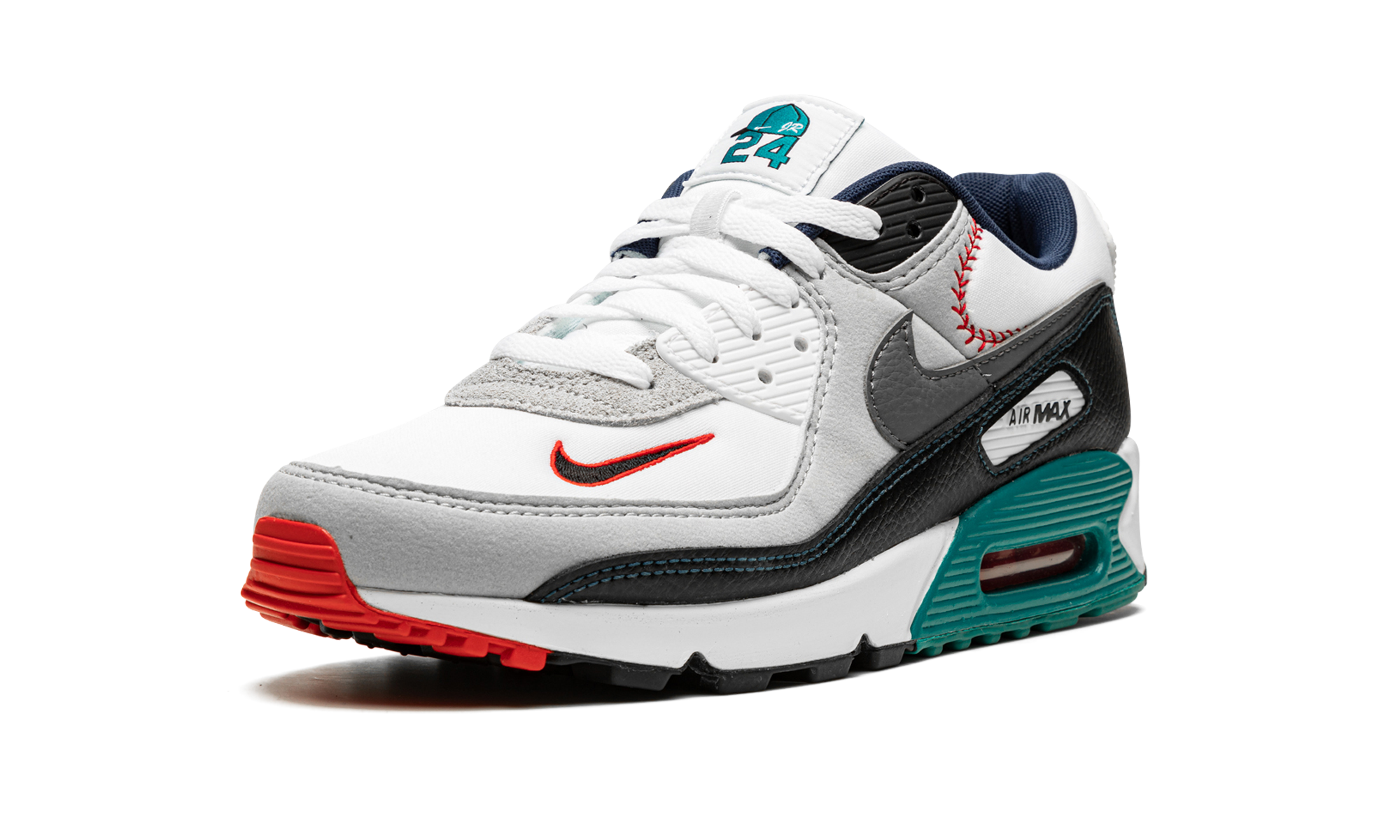 nike air max 90 griffey swingman+DJ5190-100+left diagnol single view