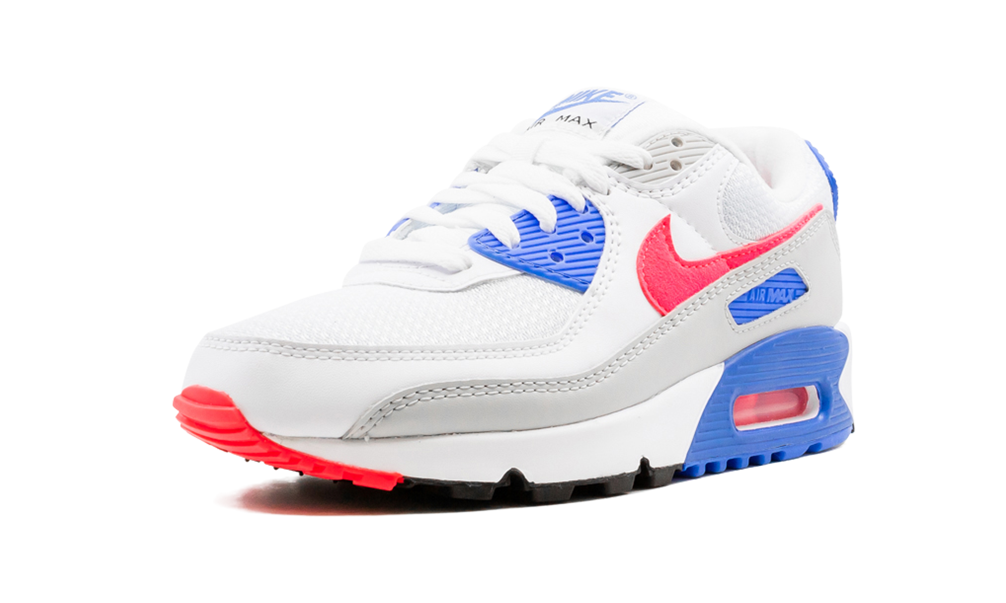 nike air max 90 hot coral women s+DA8856-100+left diagnol single view