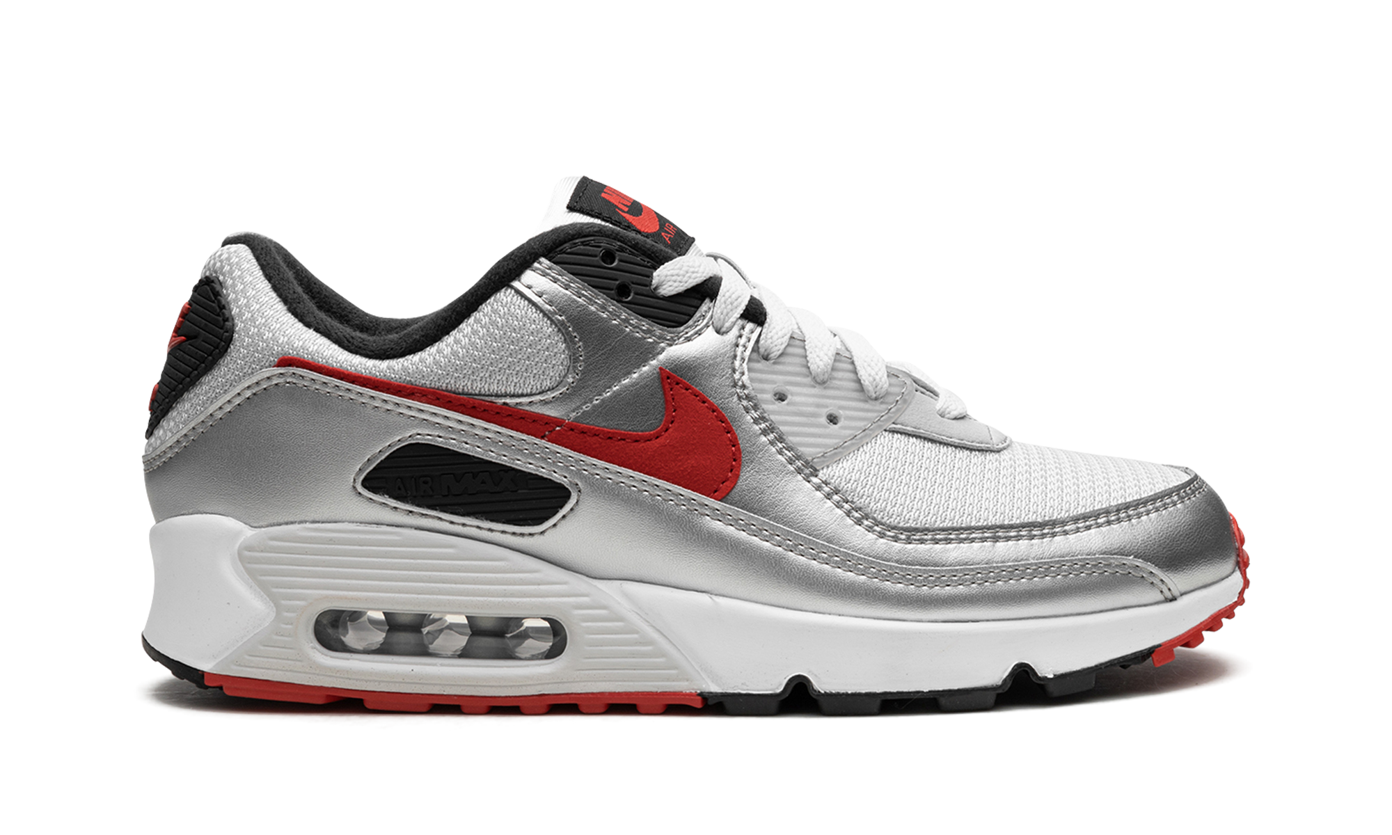 nike air max 90 icons silver bullet+DX4233-001+right view