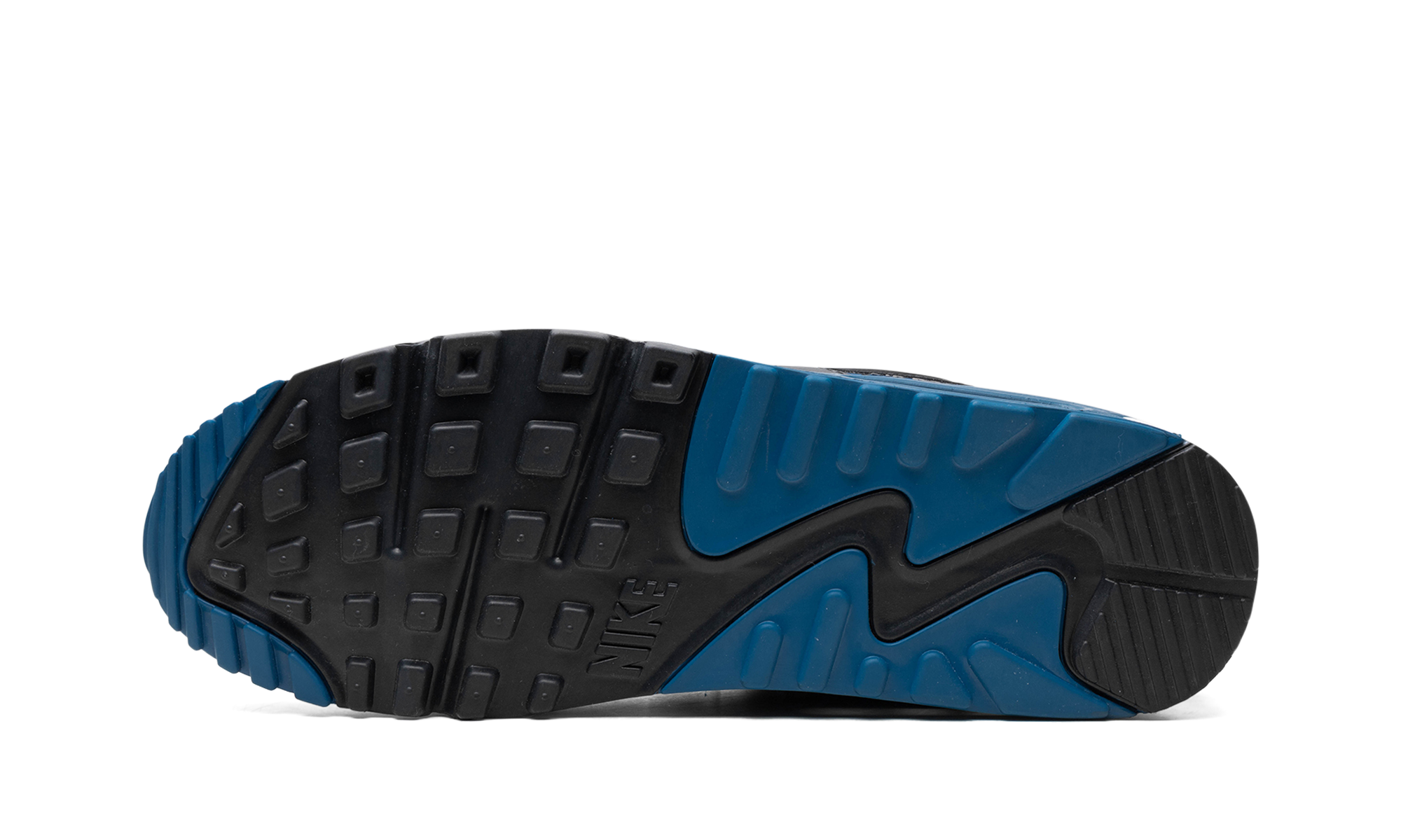 nike air max 90 industrial blue+FB9658-002+bottom view