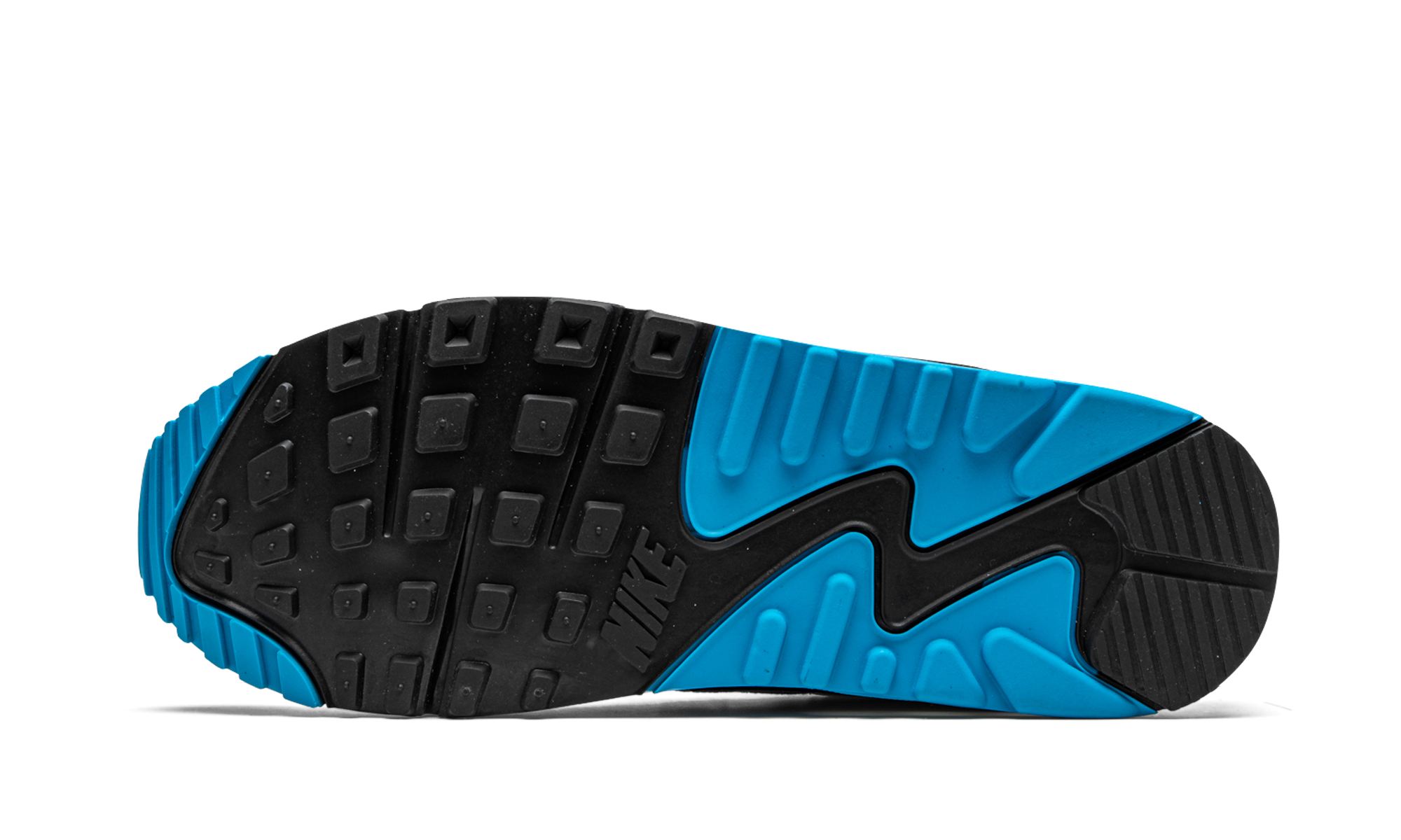 nike air max 90 laser blue 2020+CJ6779-100+bottom view