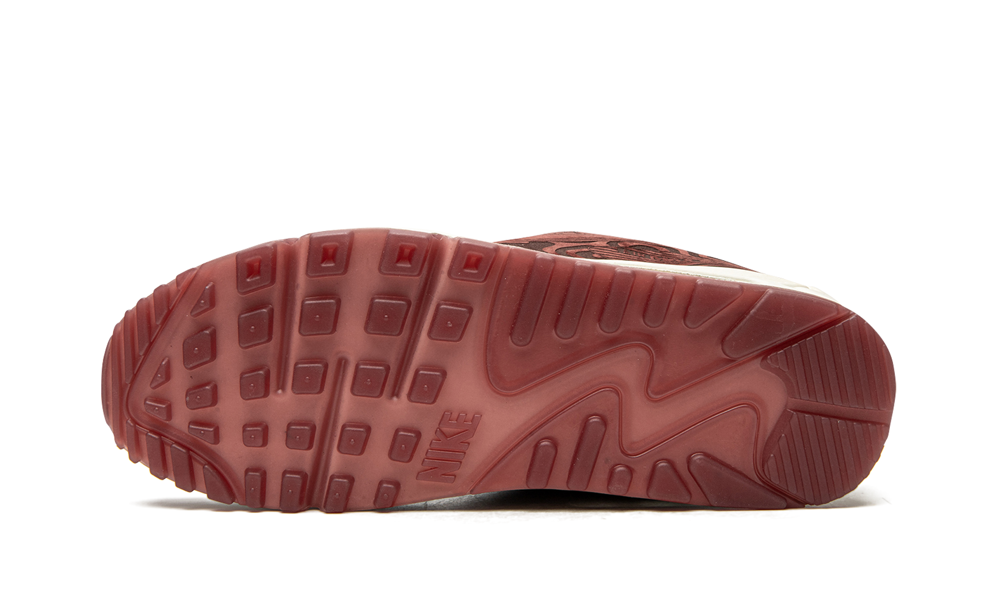nike air max 90 laser mahogany+DH4689-200+bottom view