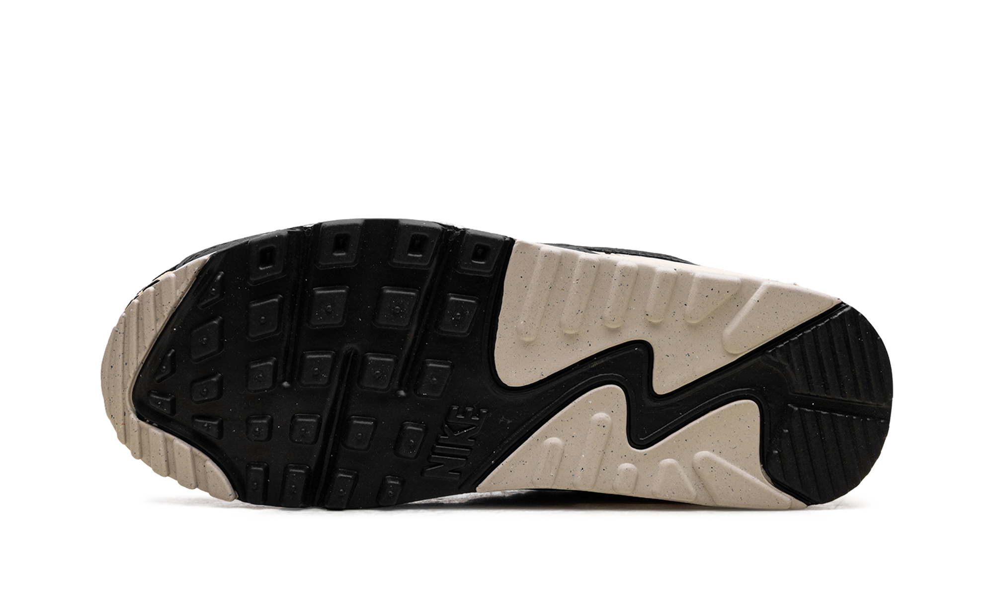 nike air max 90 leopard sanddrift black women s+IF1619-100+bottom view