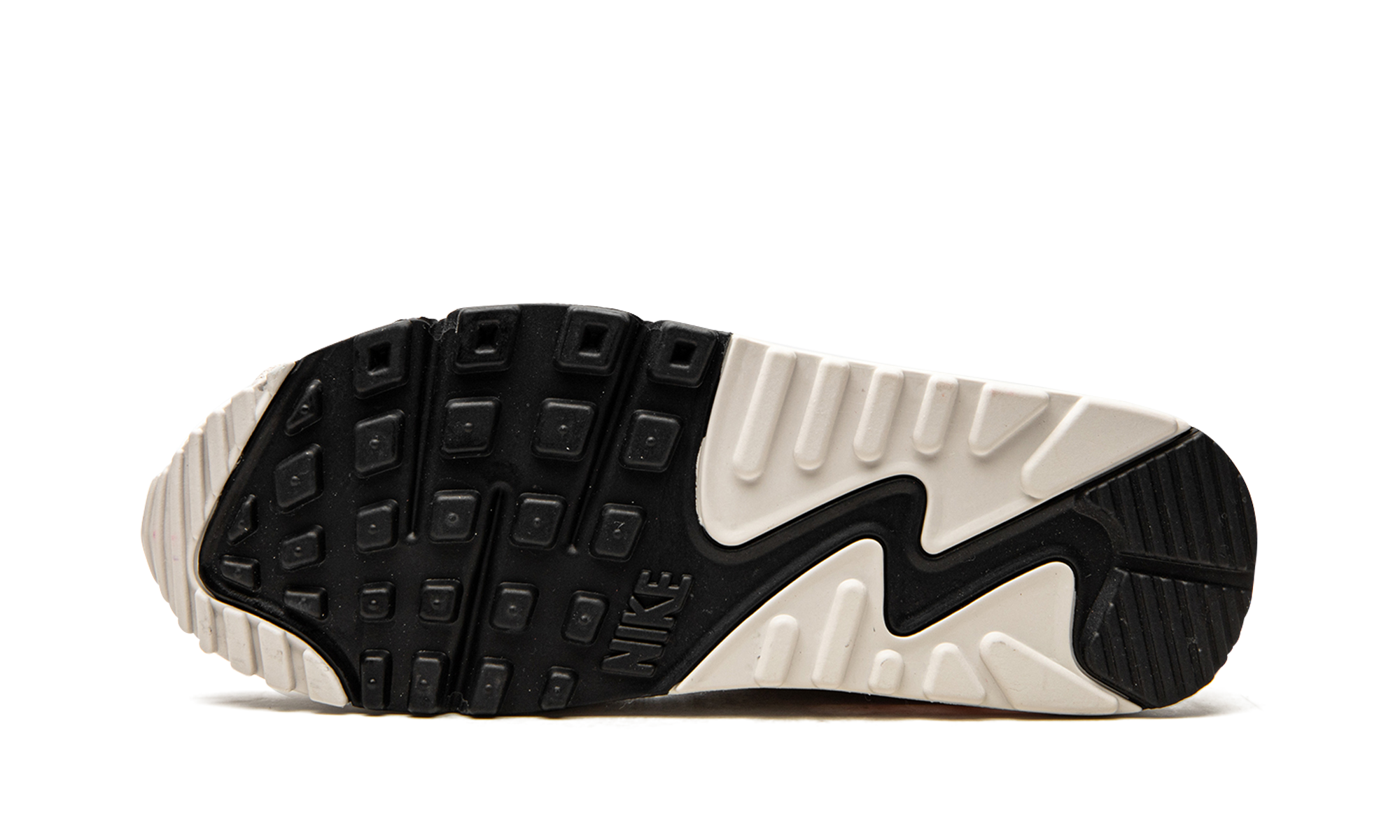 nike air max 90 light bone university gold women s+DA8709-100+bottom view